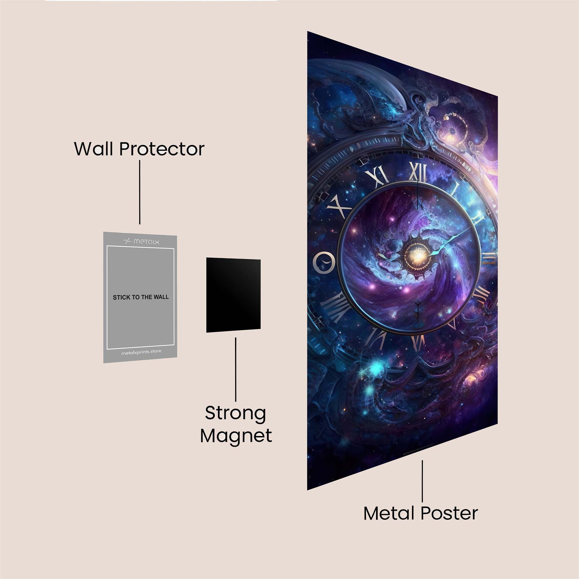 Cosmic Whimsy Safe Wall Magnetic / M