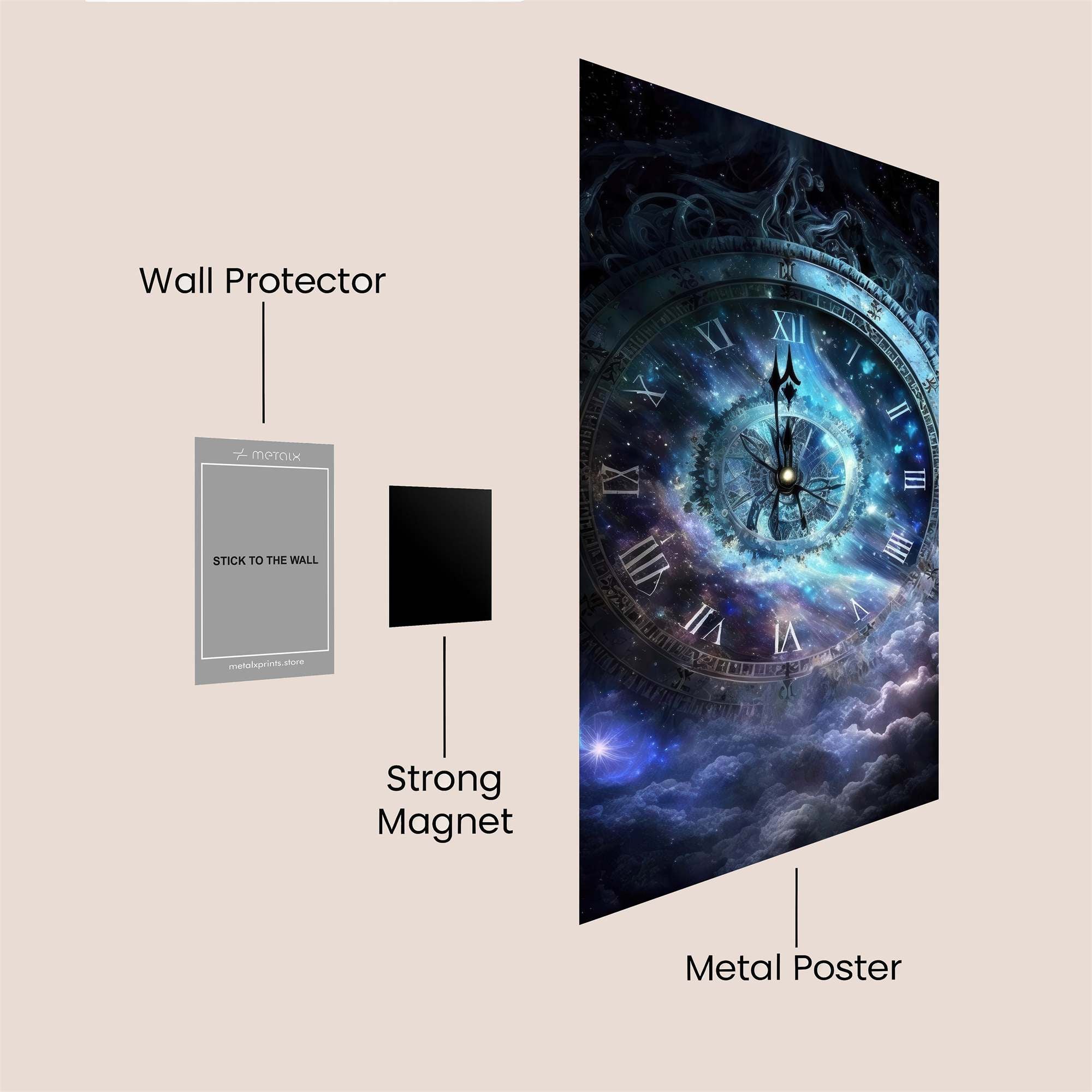 Cosmic Enigma Safe Wall Magnetic / M