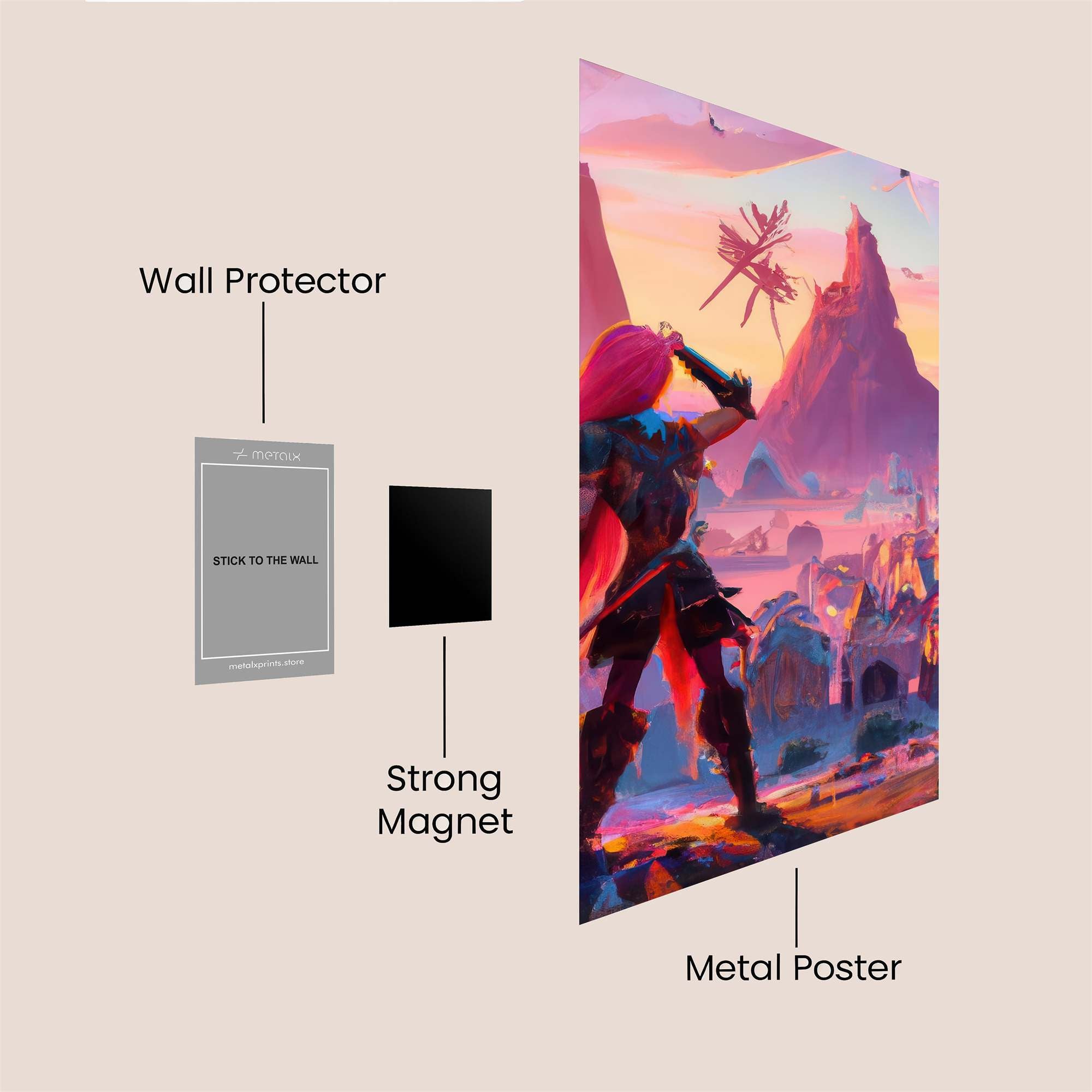 Warrior Serenity Safe Wall Magnetic / M
