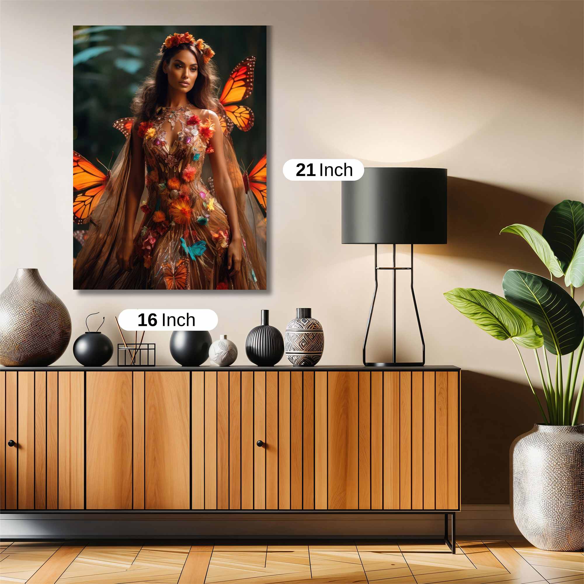 Butterfly Enchantment Safe Wall Magnetic / M