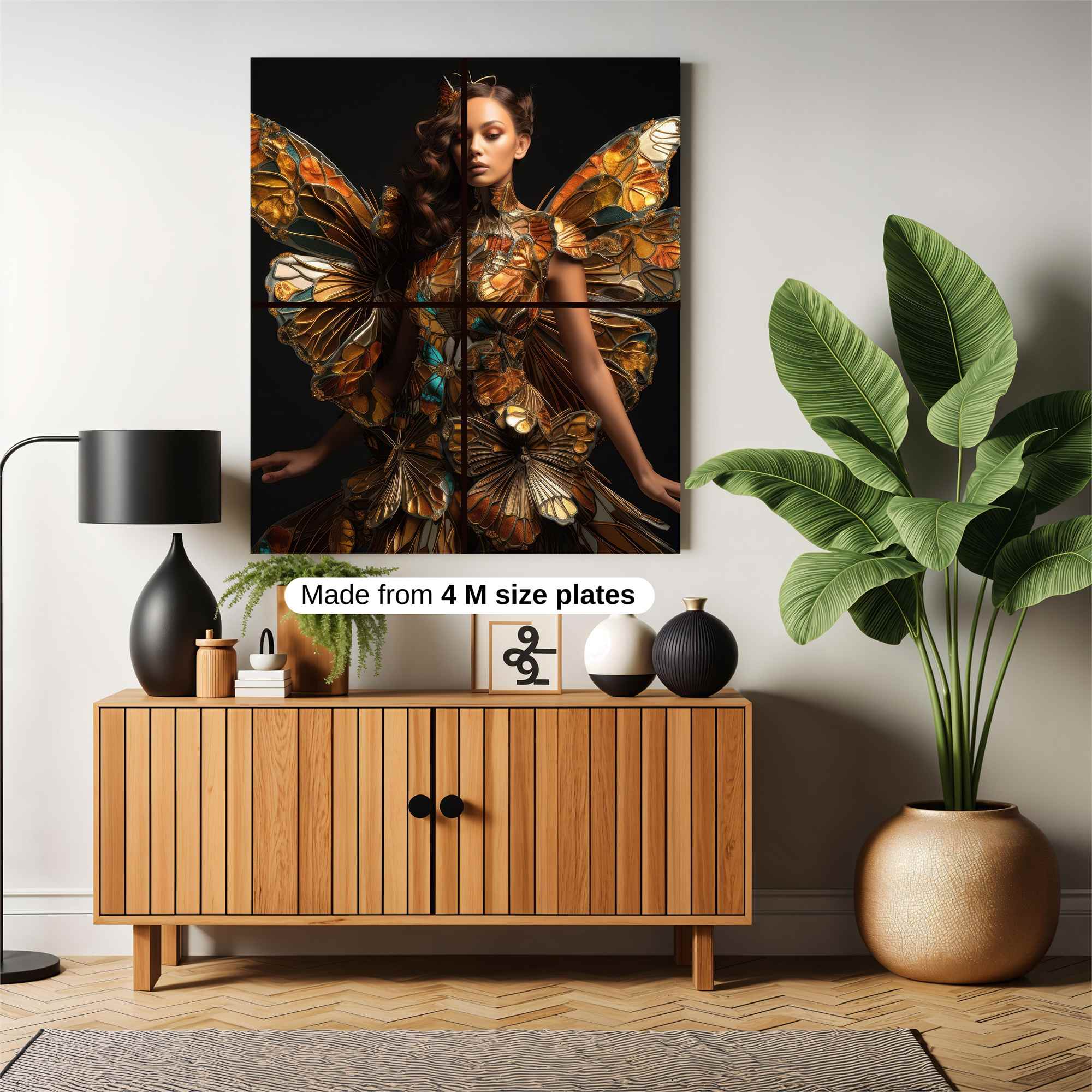 Butterfly Enchantment Safe Wall Magnetic / M