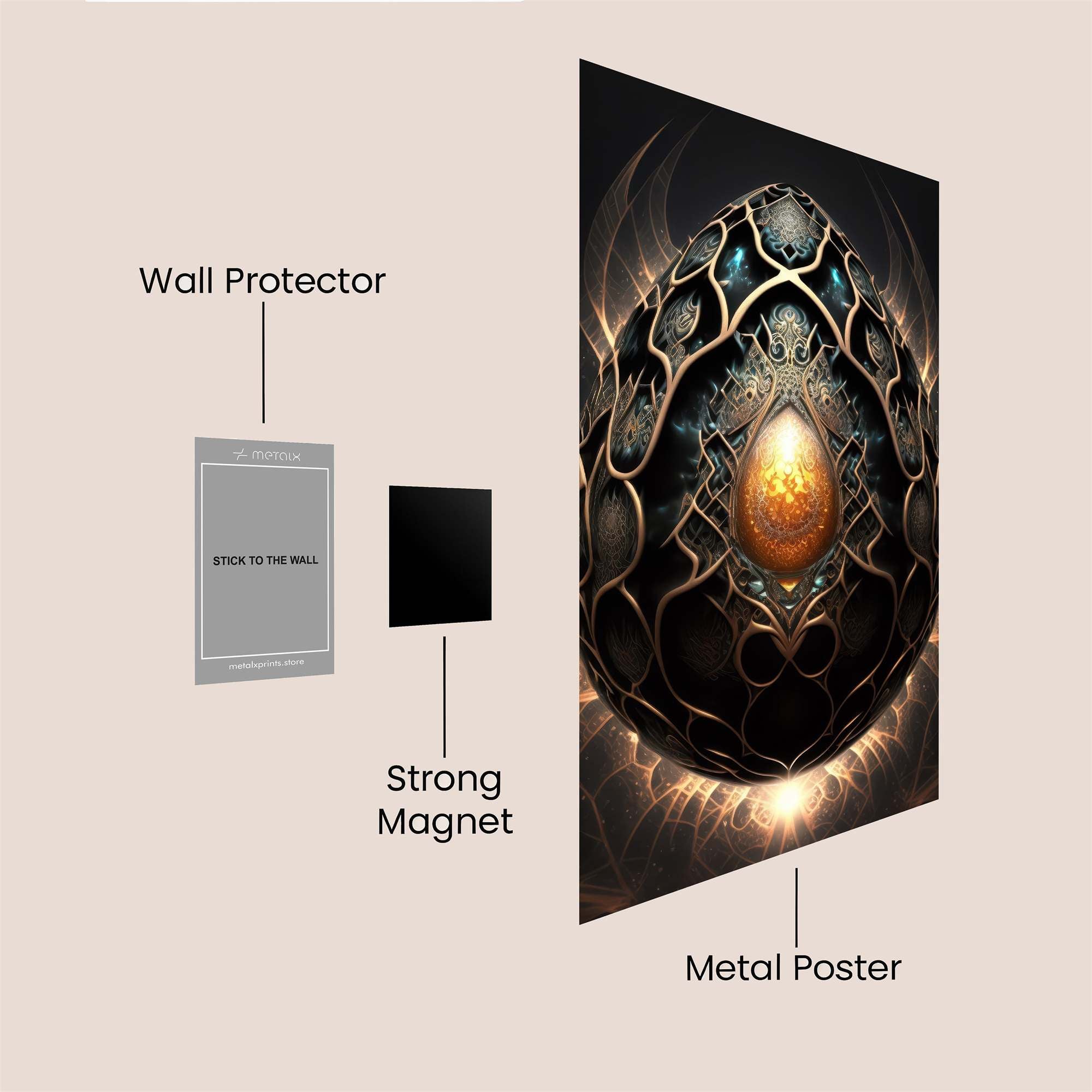 Dragon Radiance Safe Wall Magnetic / M