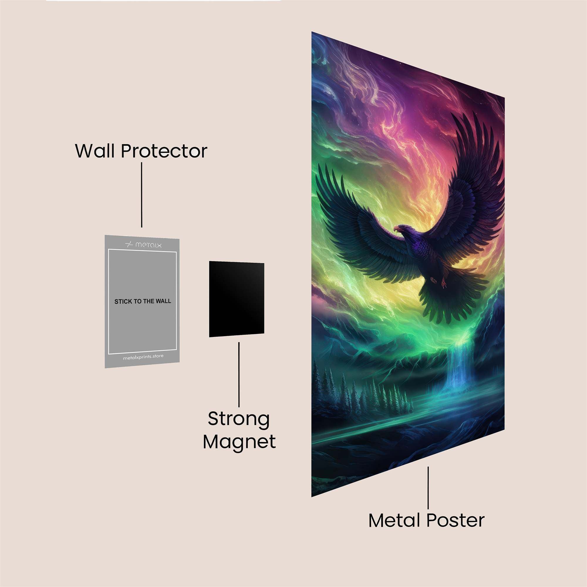 Eagle Radiance Safe Wall Magnetic / M