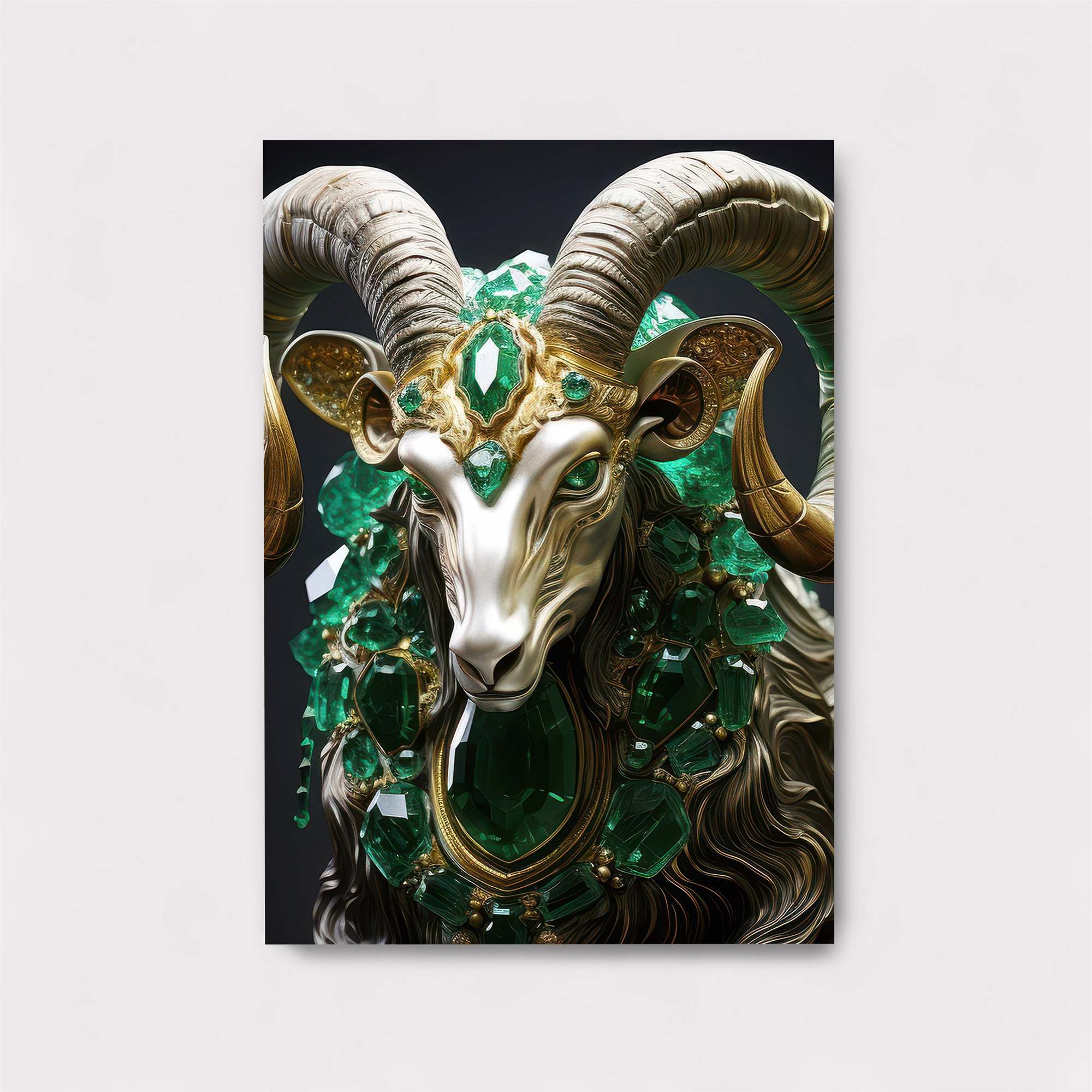 Jeweled Ram Safe Wall Magnetic / M