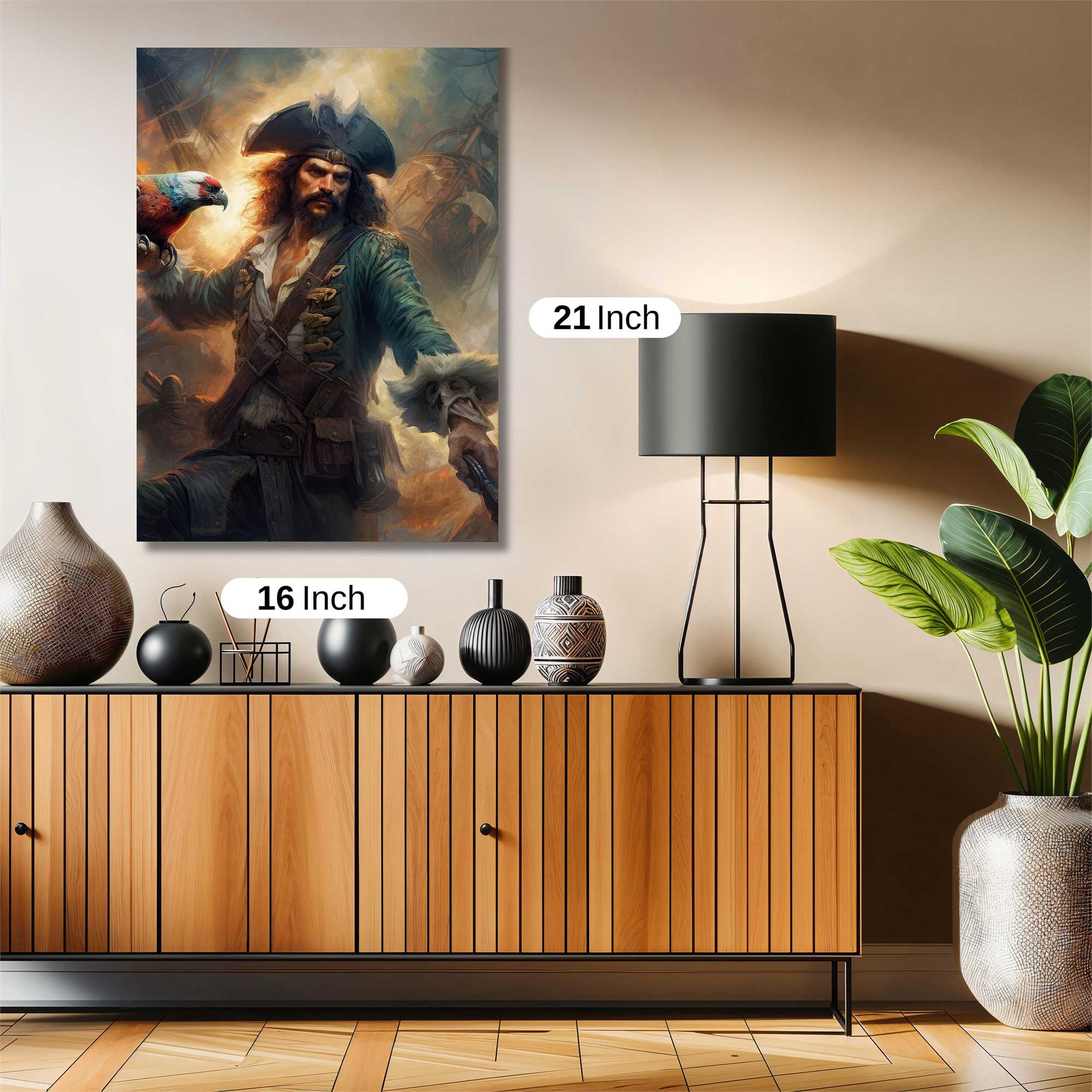 Pirate Adventurous Safe Wall Magnetic / M