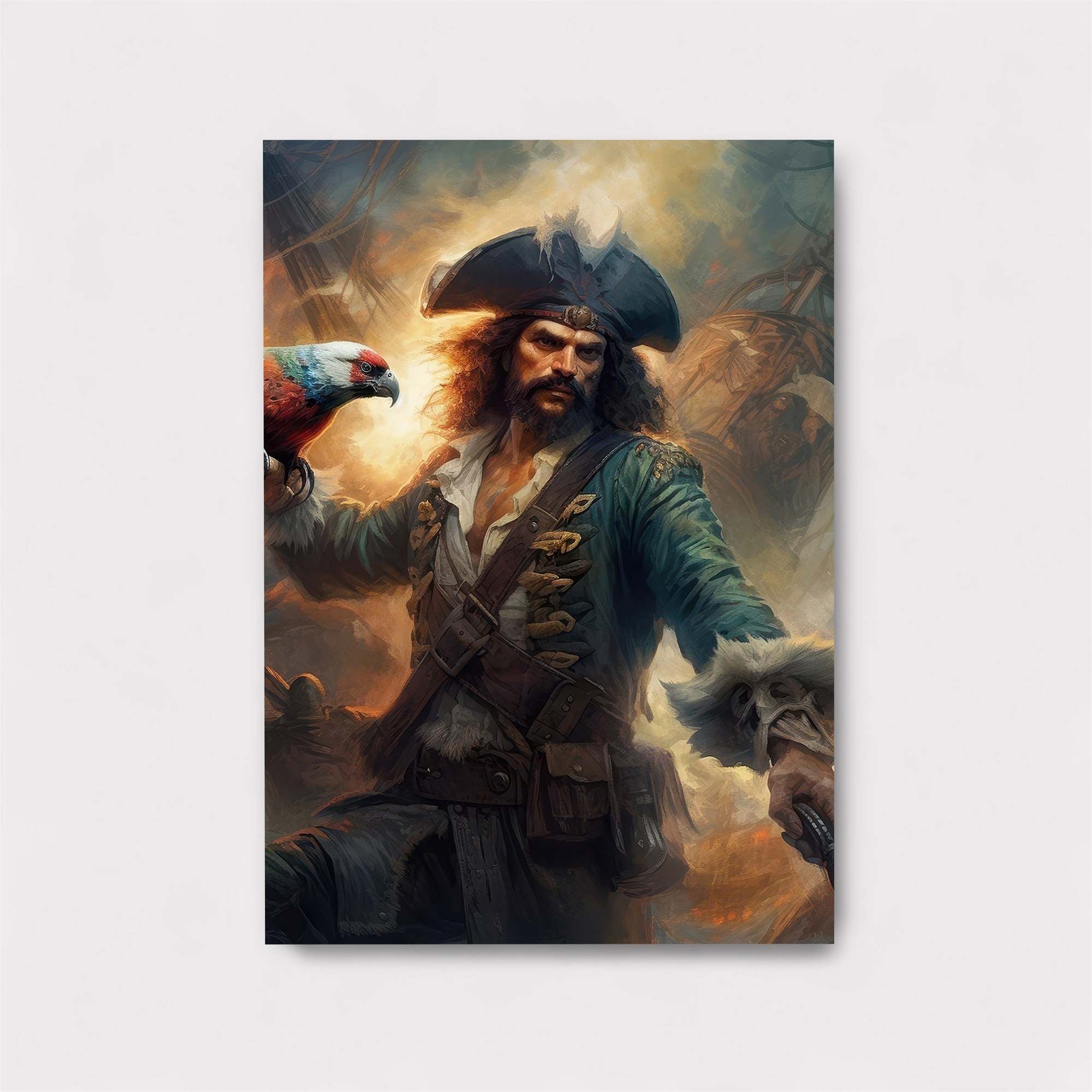 Pirate Adventurous Safe Wall Magnetic / M