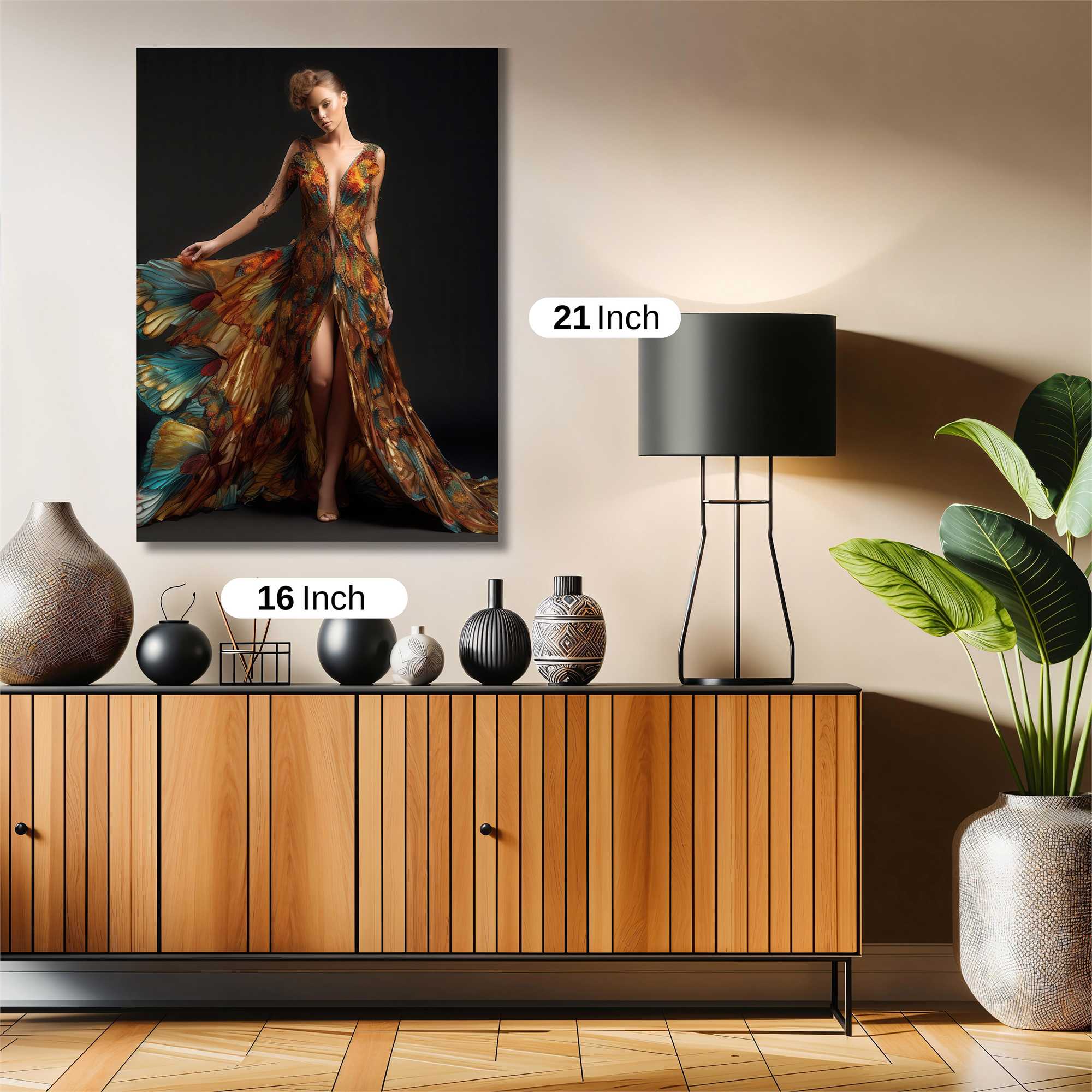 Butterfly Elegance Safe Wall Magnetic / M