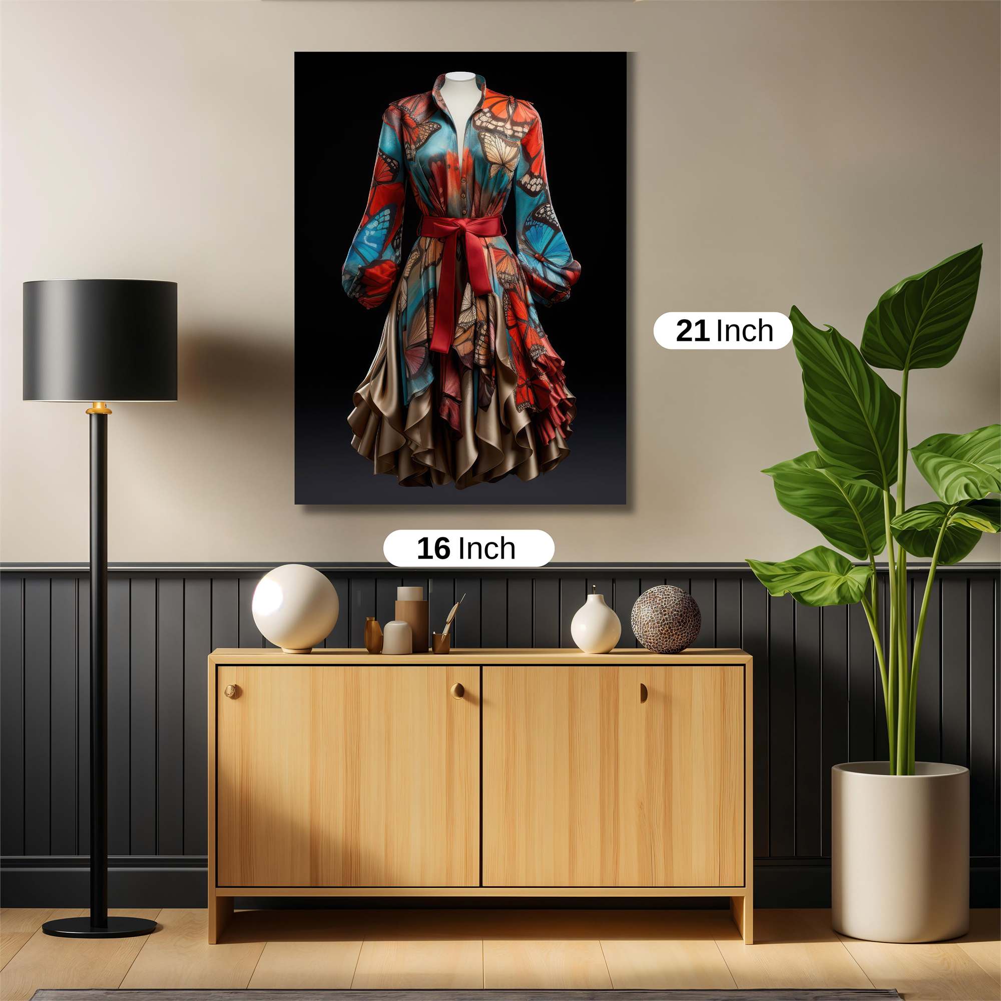 Butterfly Whimsy Safe Wall Magnetic / M