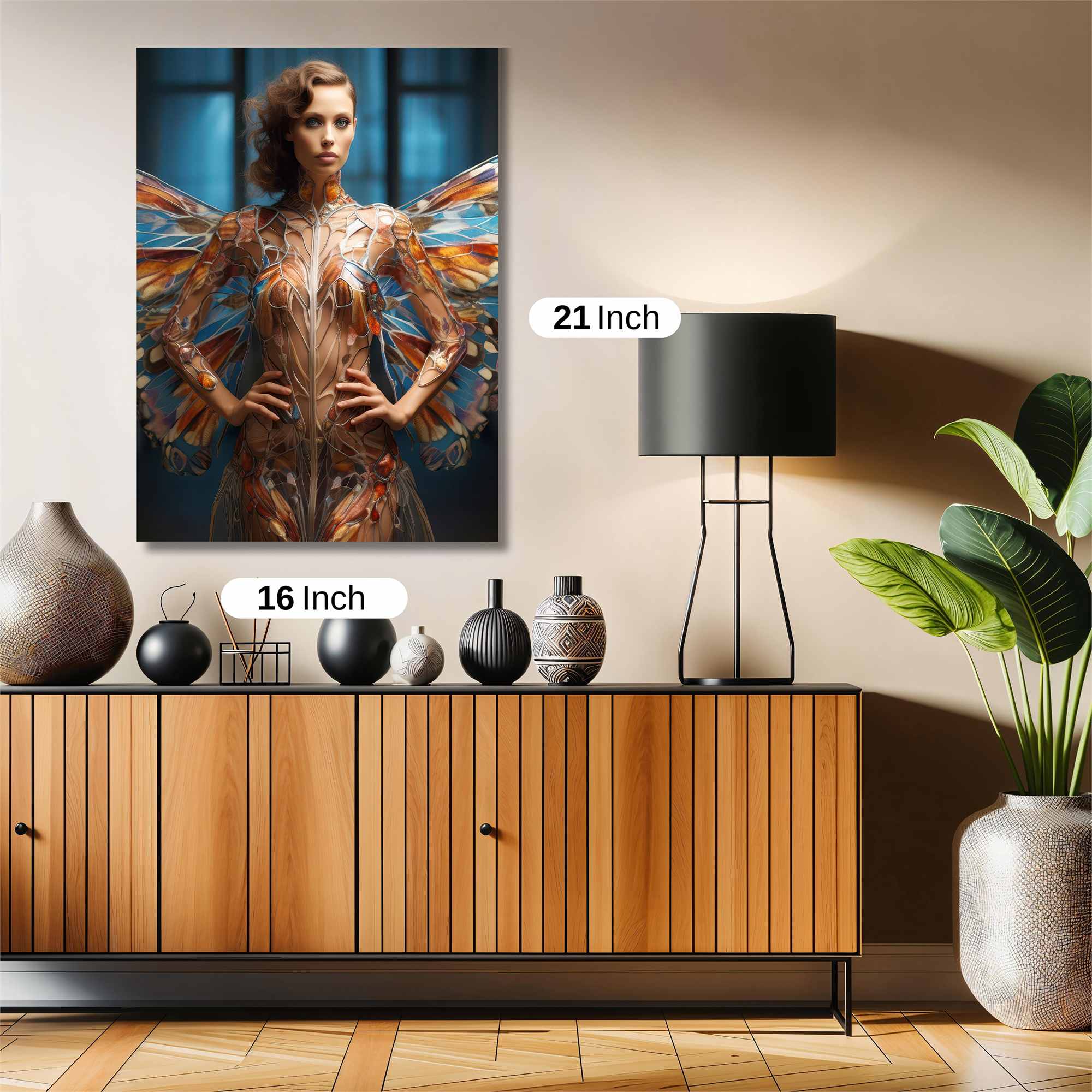 Butterfly Enchantment Safe Wall Magnetic / M