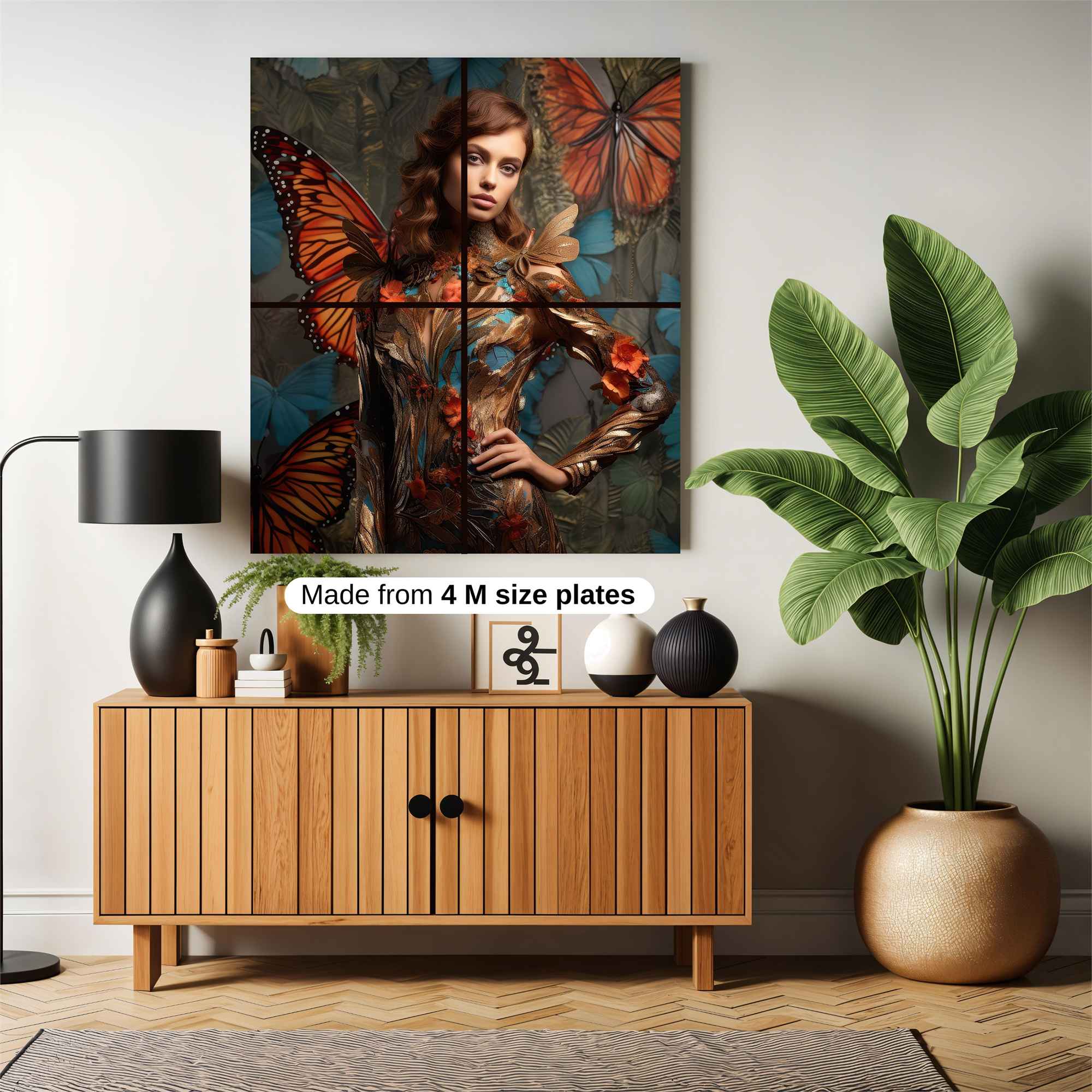 Butterfly Enigma Safe Wall Magnetic / M