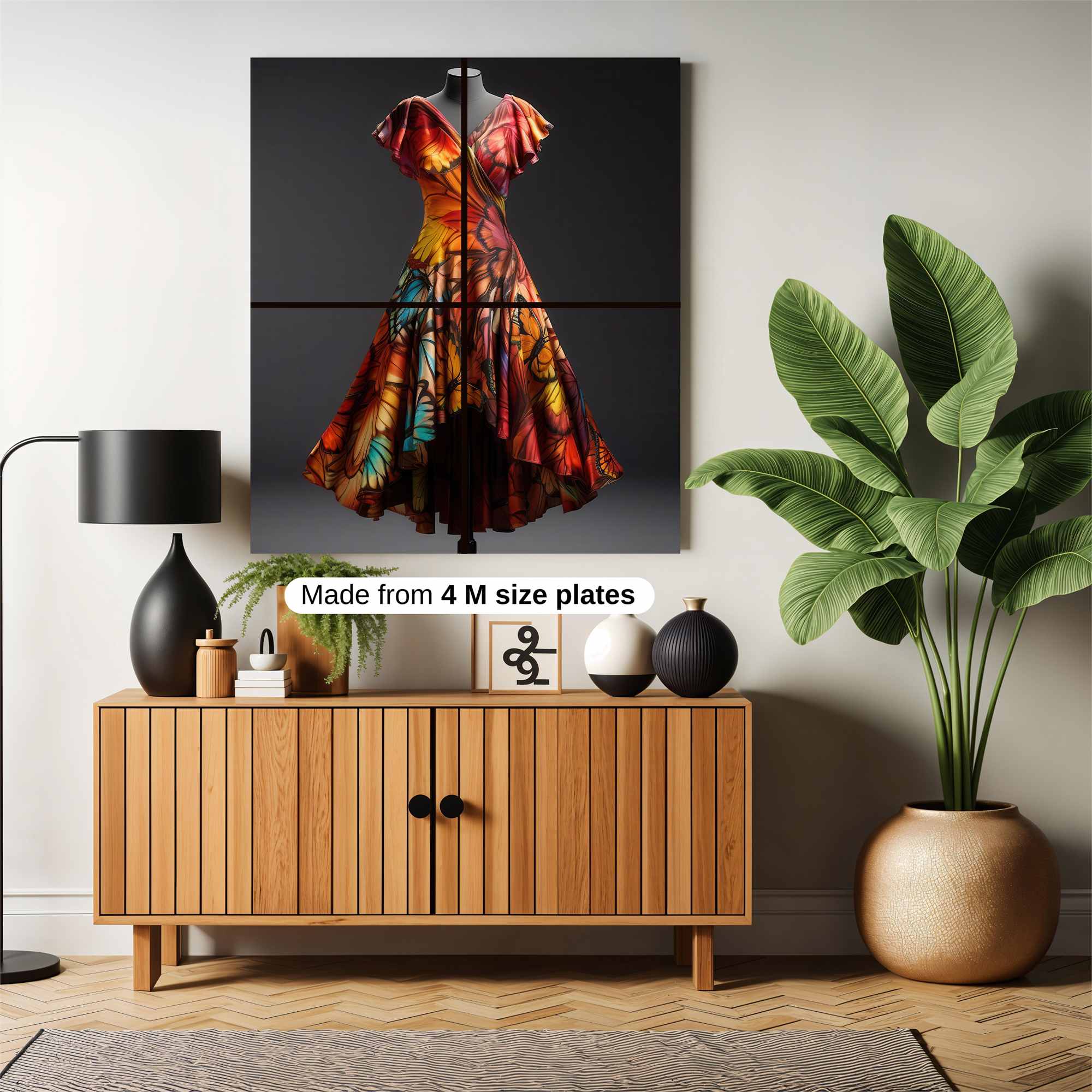 Butterfly Whimsy Safe Wall Magnetic / M
