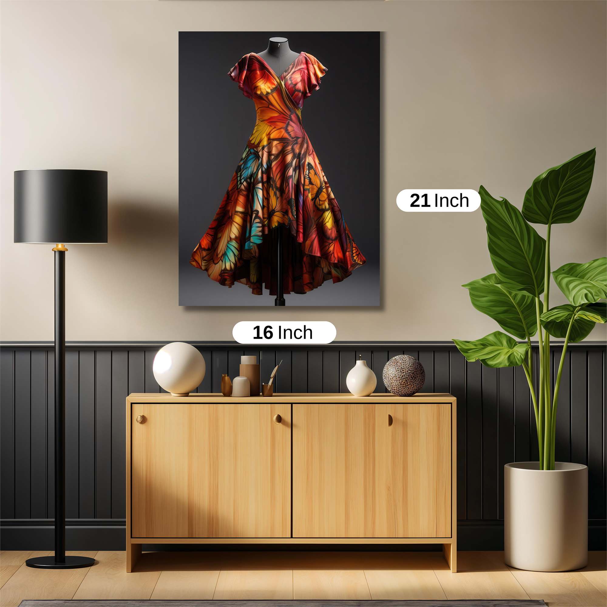 Butterfly Whimsy Safe Wall Magnetic / M