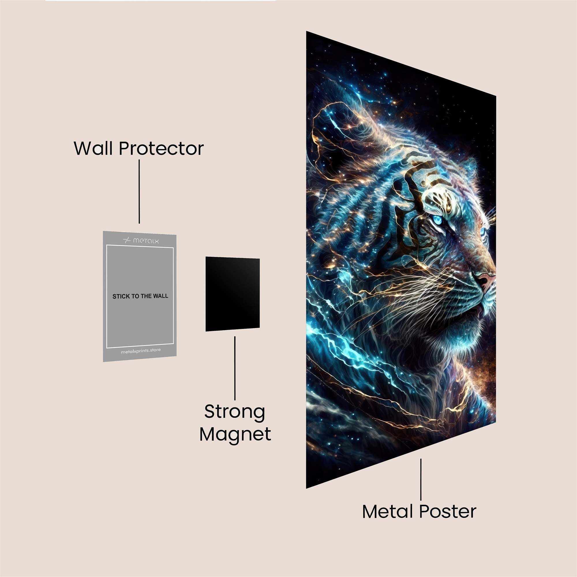 Cosmic Majesty Safe Wall Magnetic / M