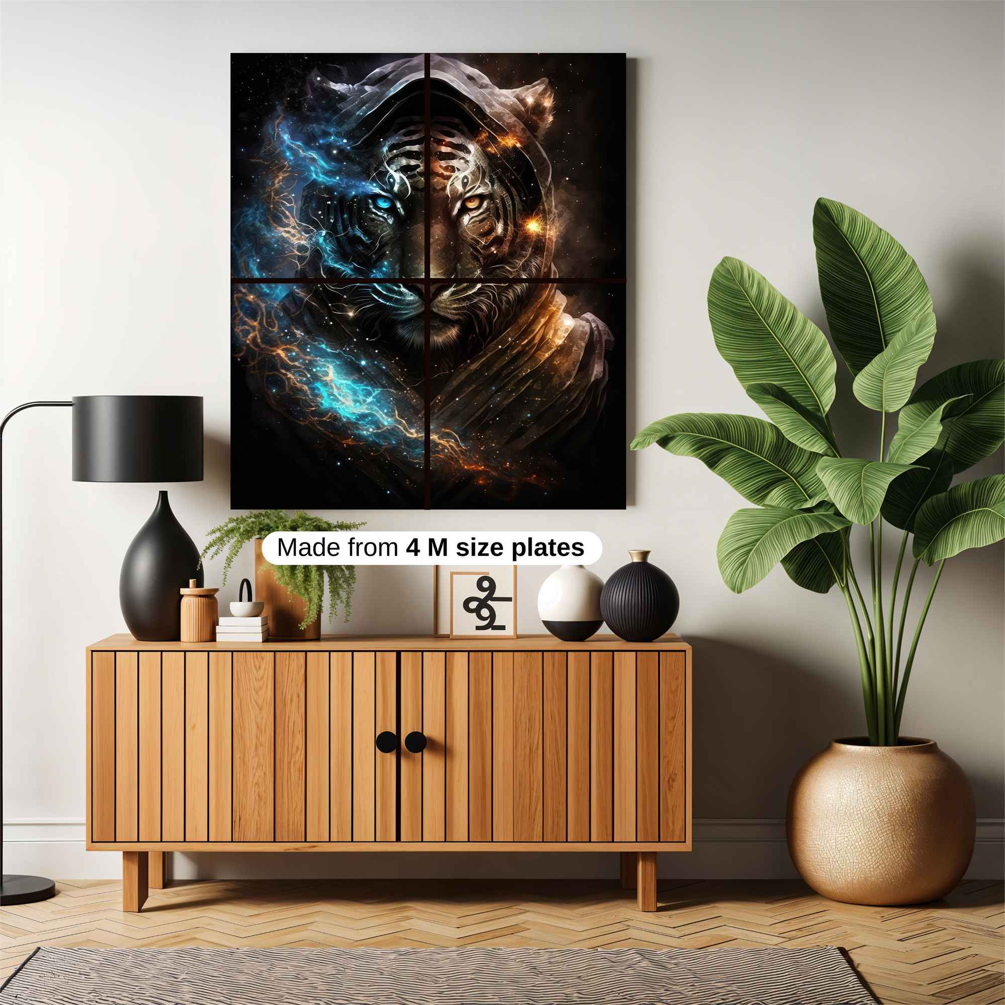 Tiger Mystic Safe Wall Magnetic / M