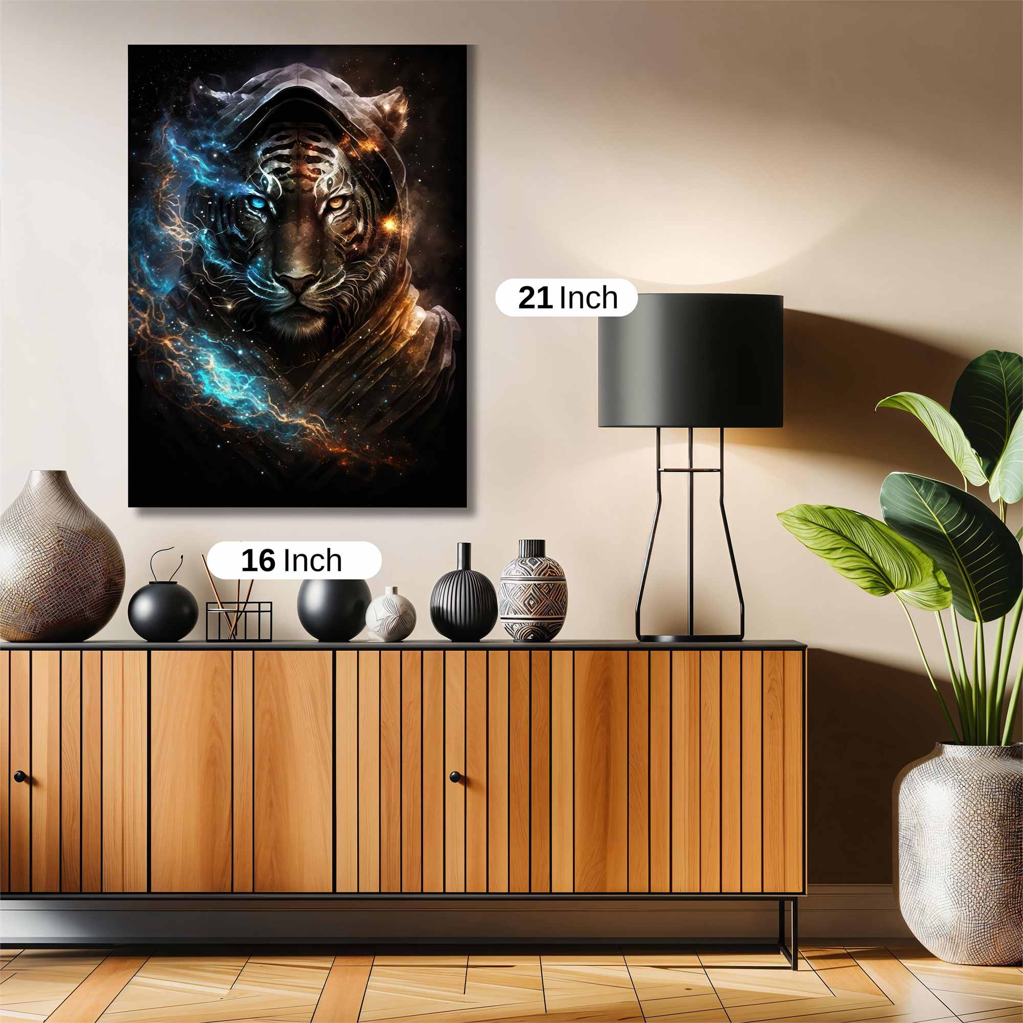 Tiger Mystic Safe Wall Magnetic / M