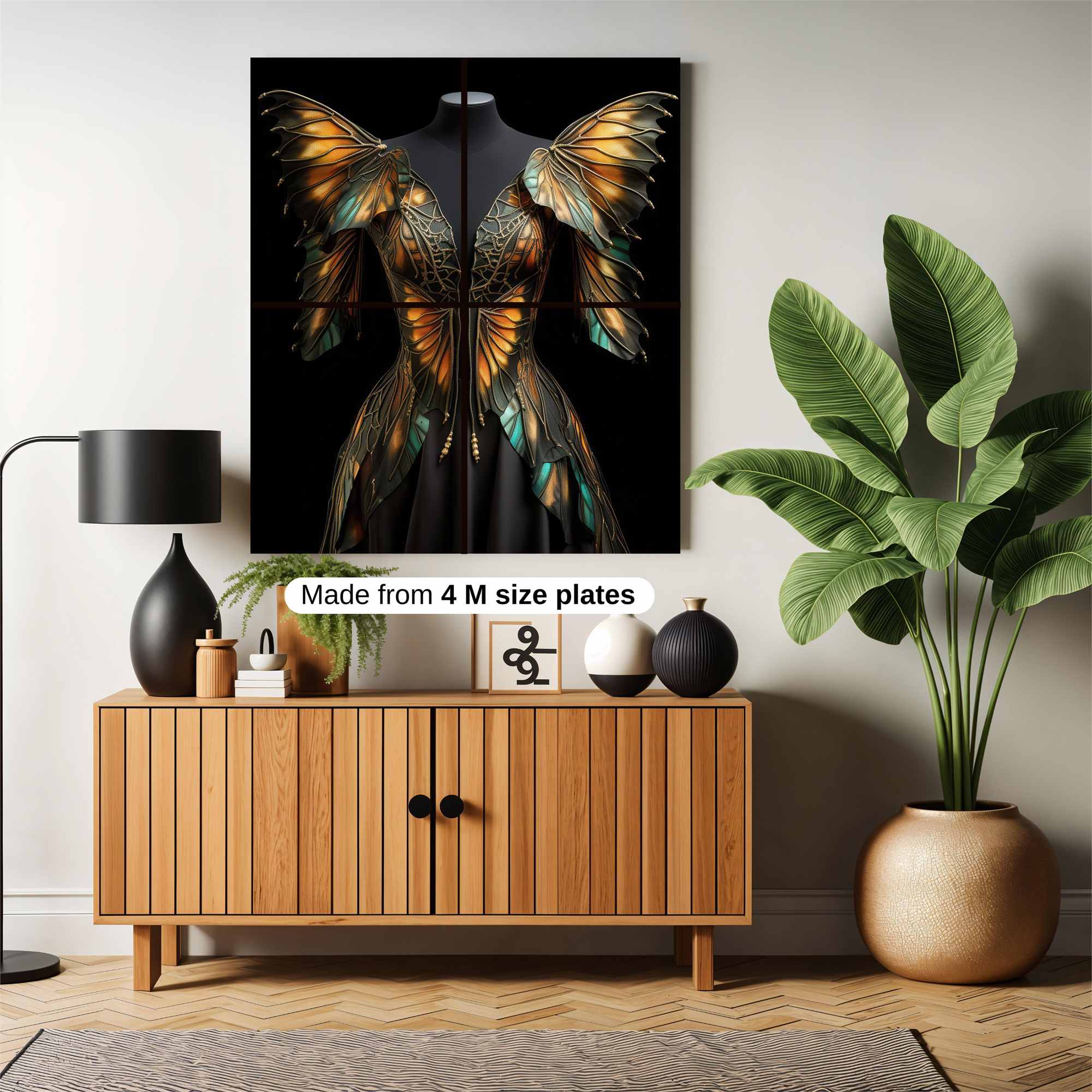 Butterfly Enchantment Safe Wall Magnetic / M
