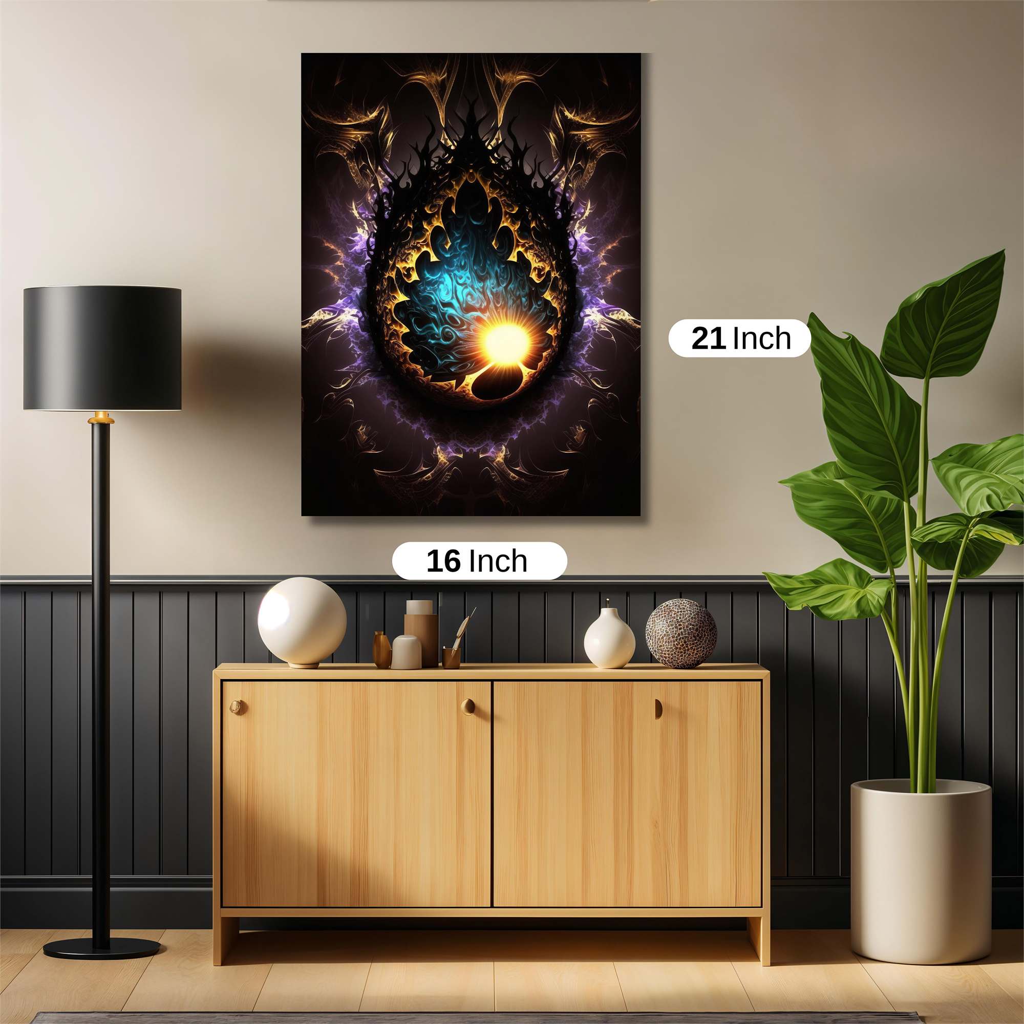 Mystic Glow Safe Wall Magnetic / M