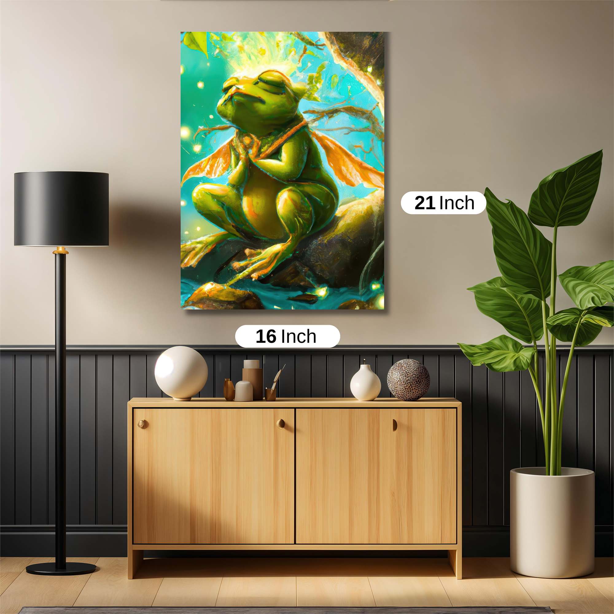 Frog Serenity Safe Wall Magnetic / M