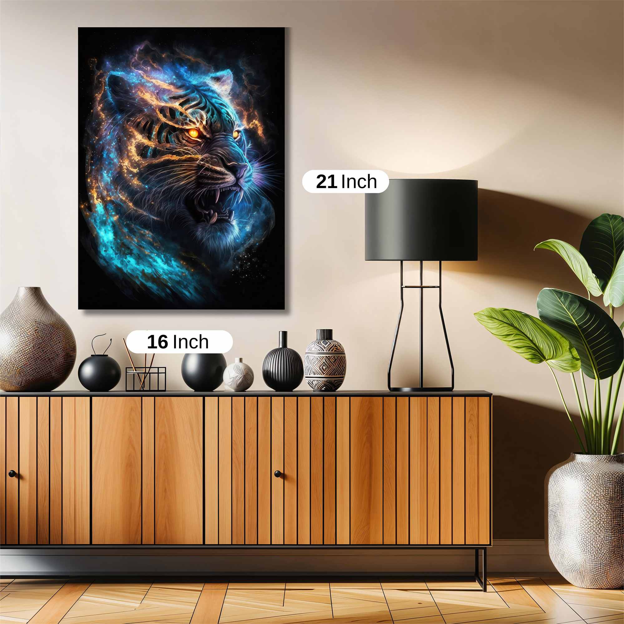 Tiger Blaze Safe Wall Magnetic / M