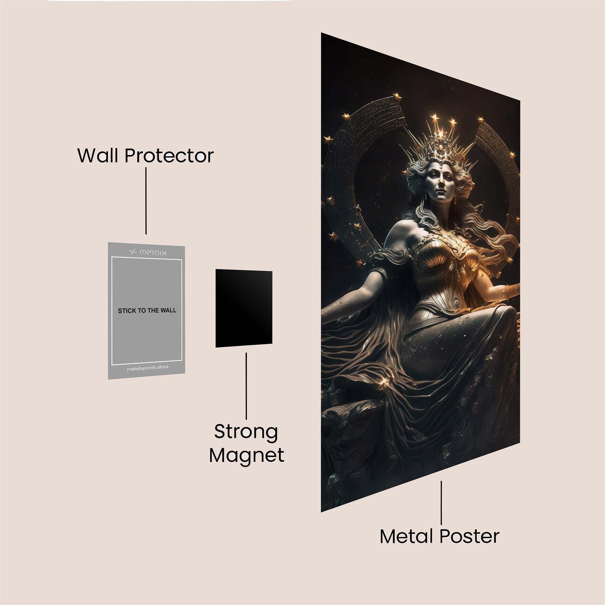 Isis Enigmatic Safe Wall Magnetic / M