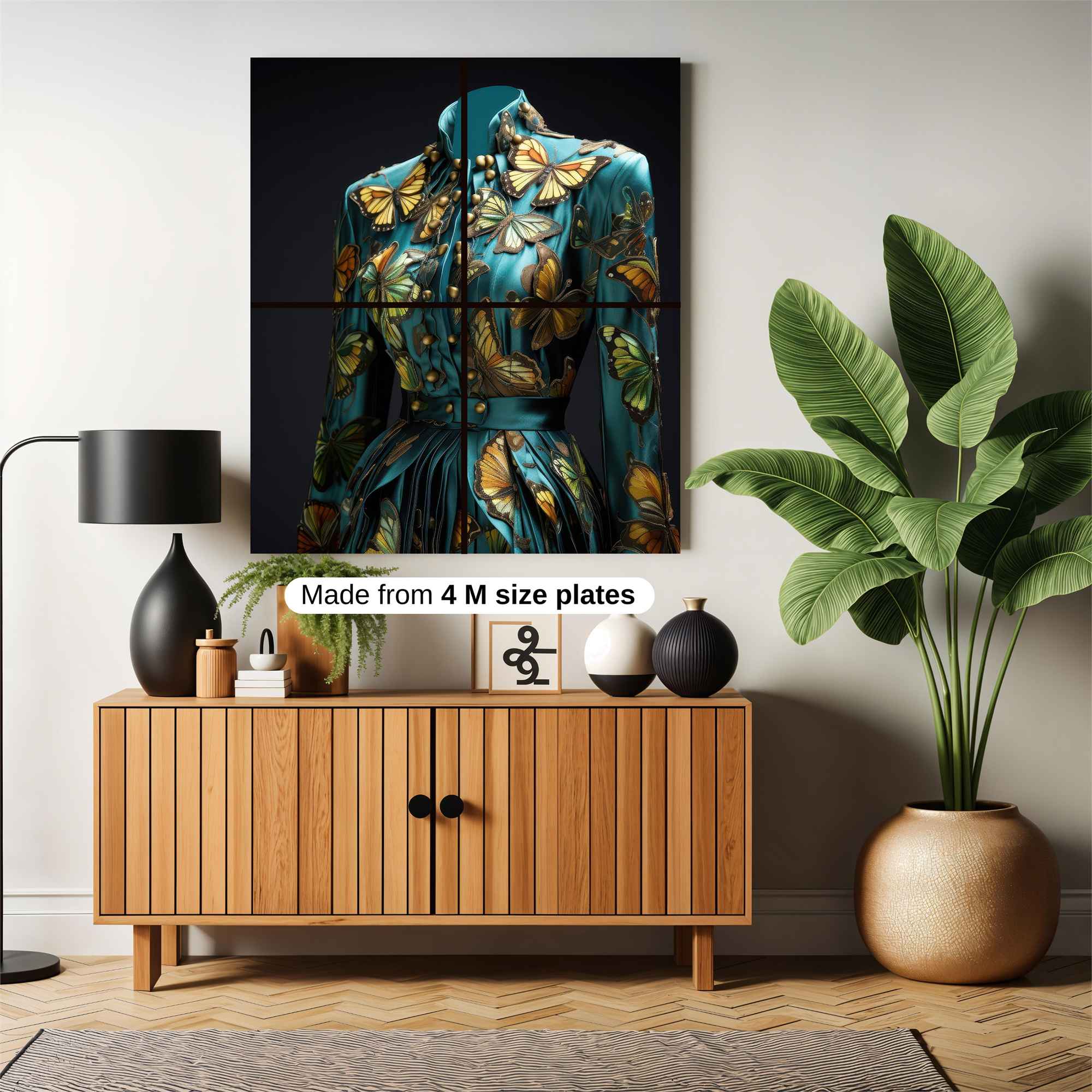 Butterfly Elegance Safe Wall Magnetic / M