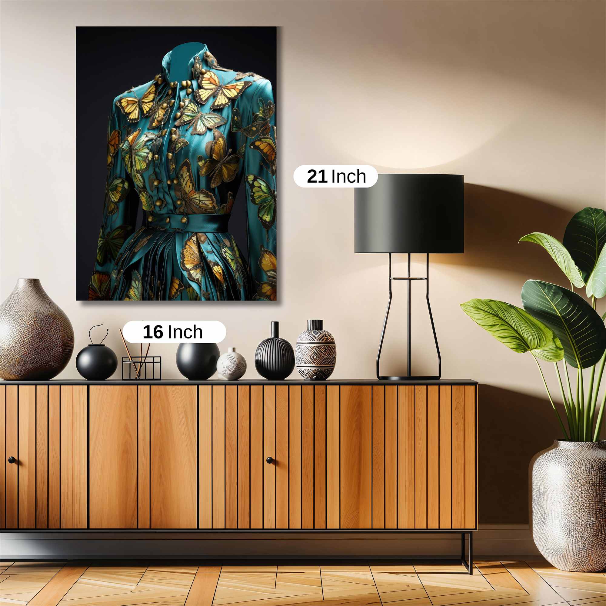 Butterfly Elegance Safe Wall Magnetic / M