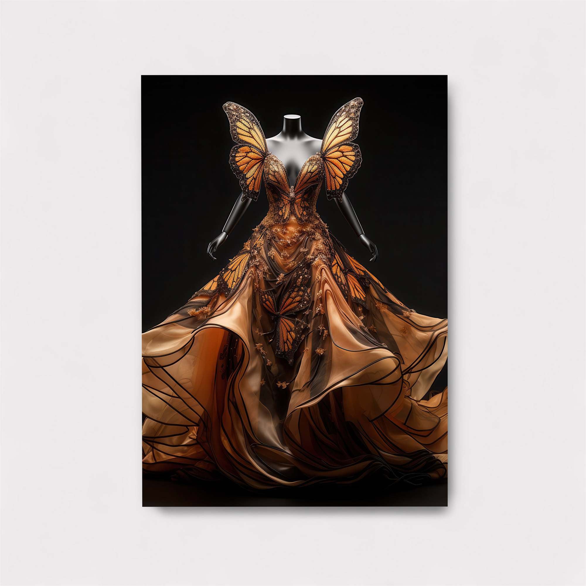 Butterfly Elegance Safe Wall Magnetic / M