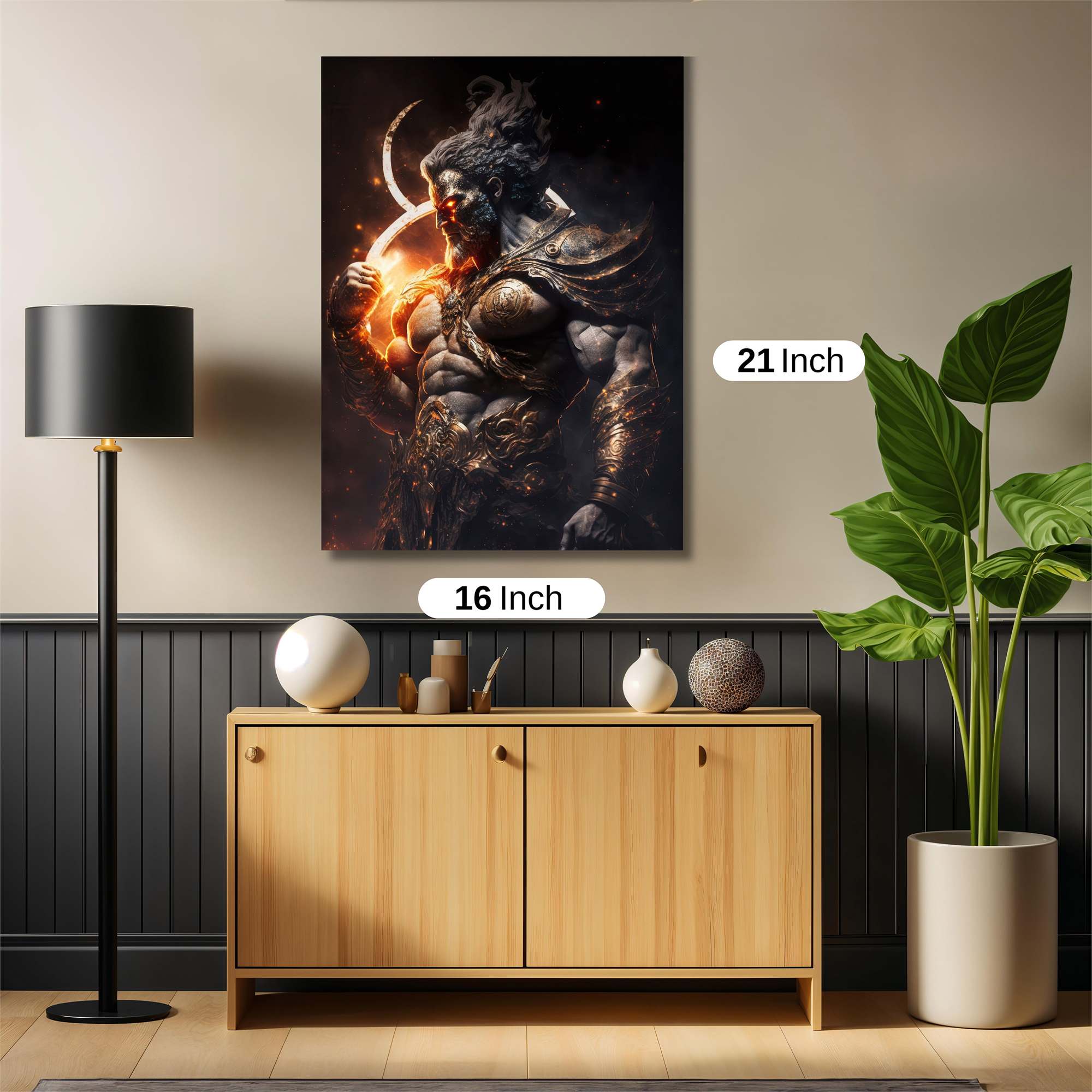 Shiva Fierce Safe Wall Magnetic / M