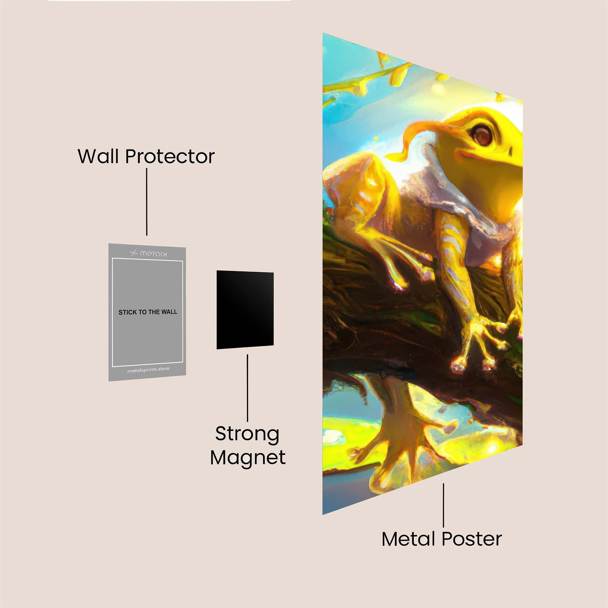 Sunshine Serenity Safe Wall Magnetic / M