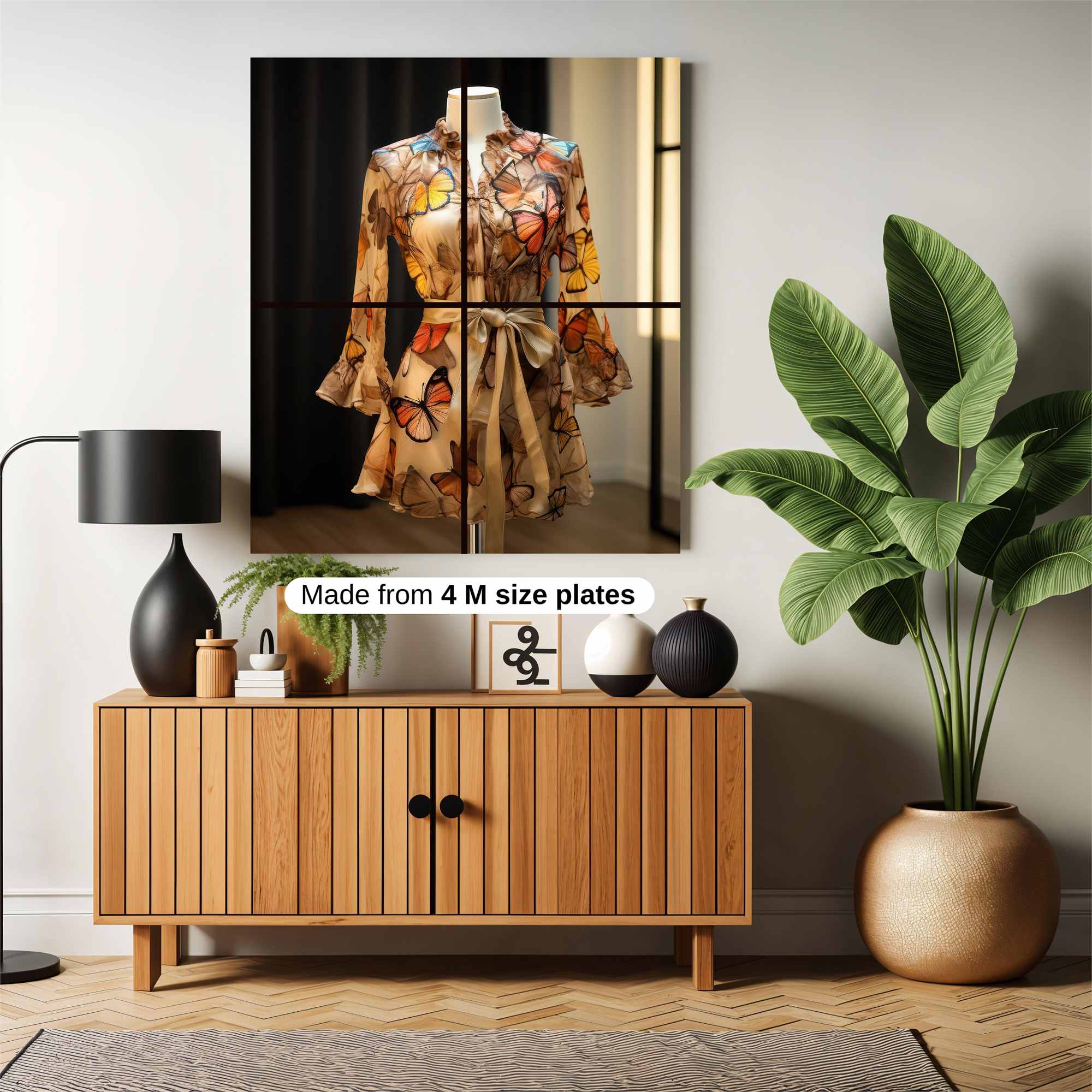 Butterfly Whimsy Safe Wall Magnetic / M