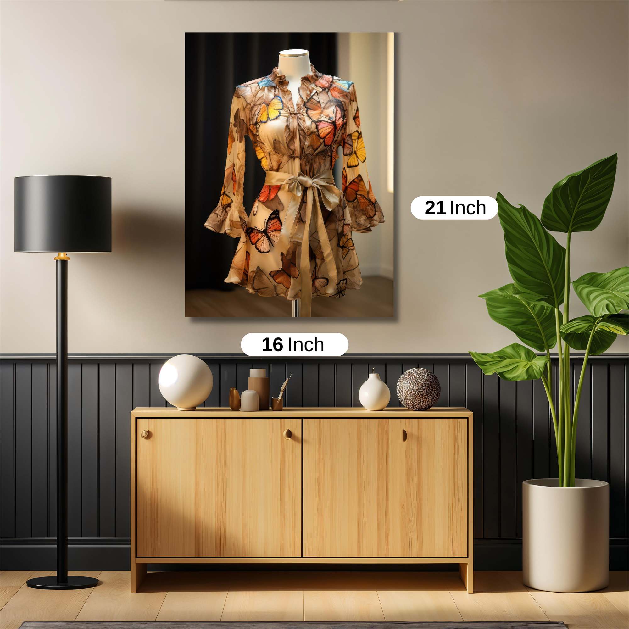 Butterfly Whimsy Safe Wall Magnetic / M