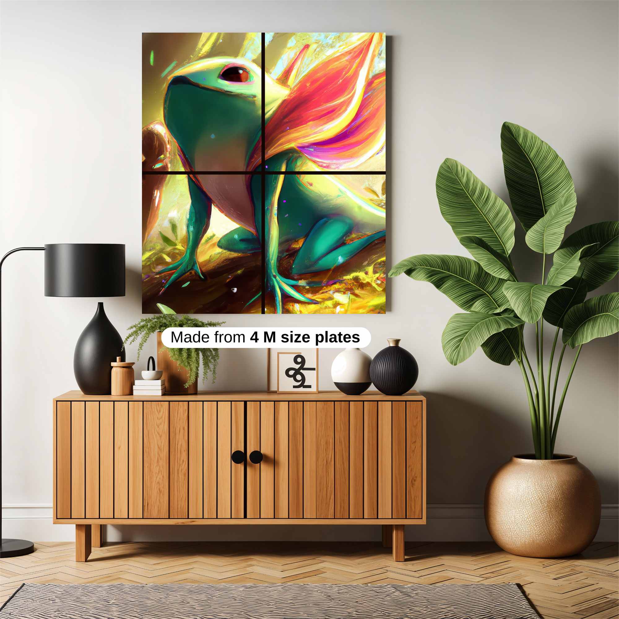 Frog Fantasia Safe Wall Magnetic / M