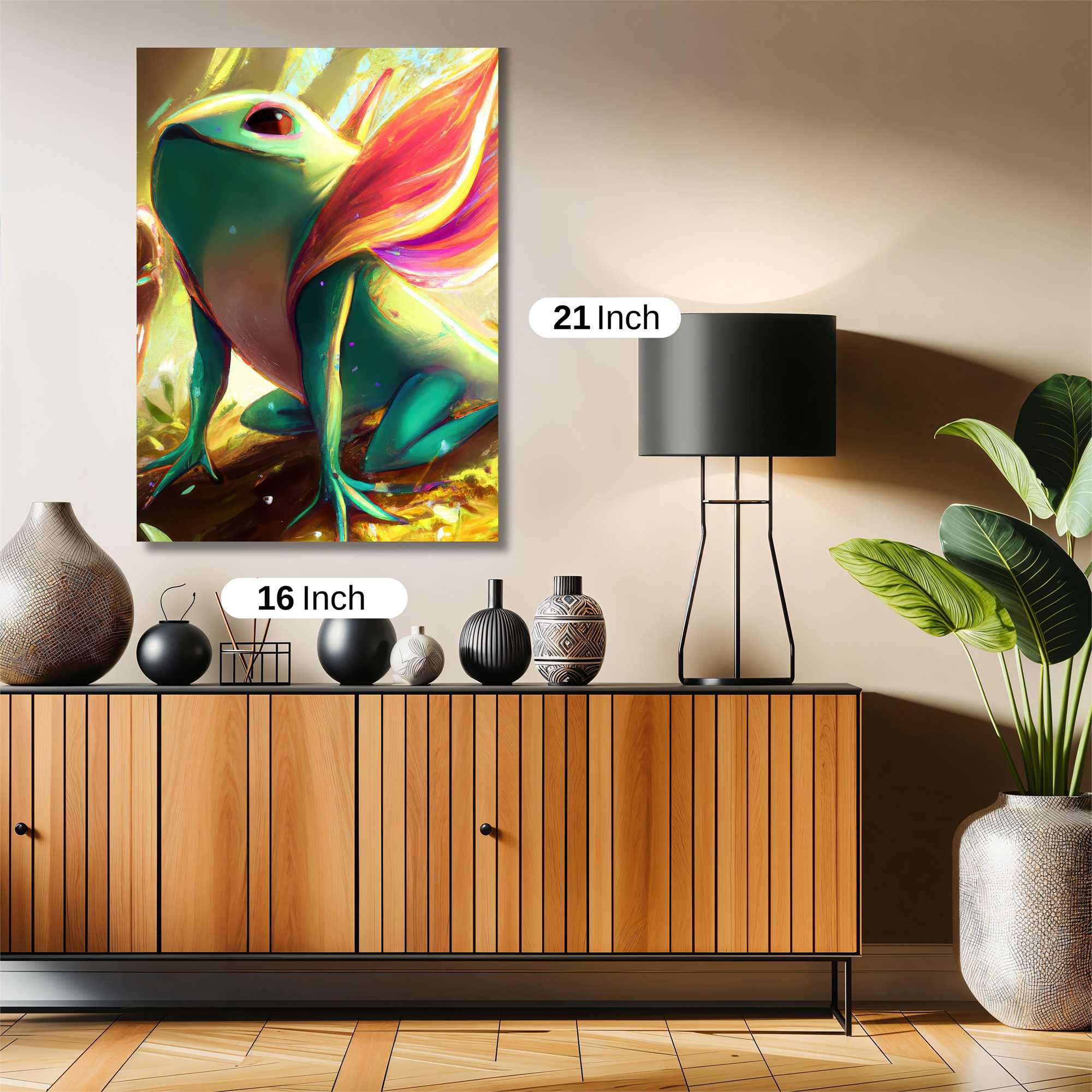 Frog Fantasia Safe Wall Magnetic / M