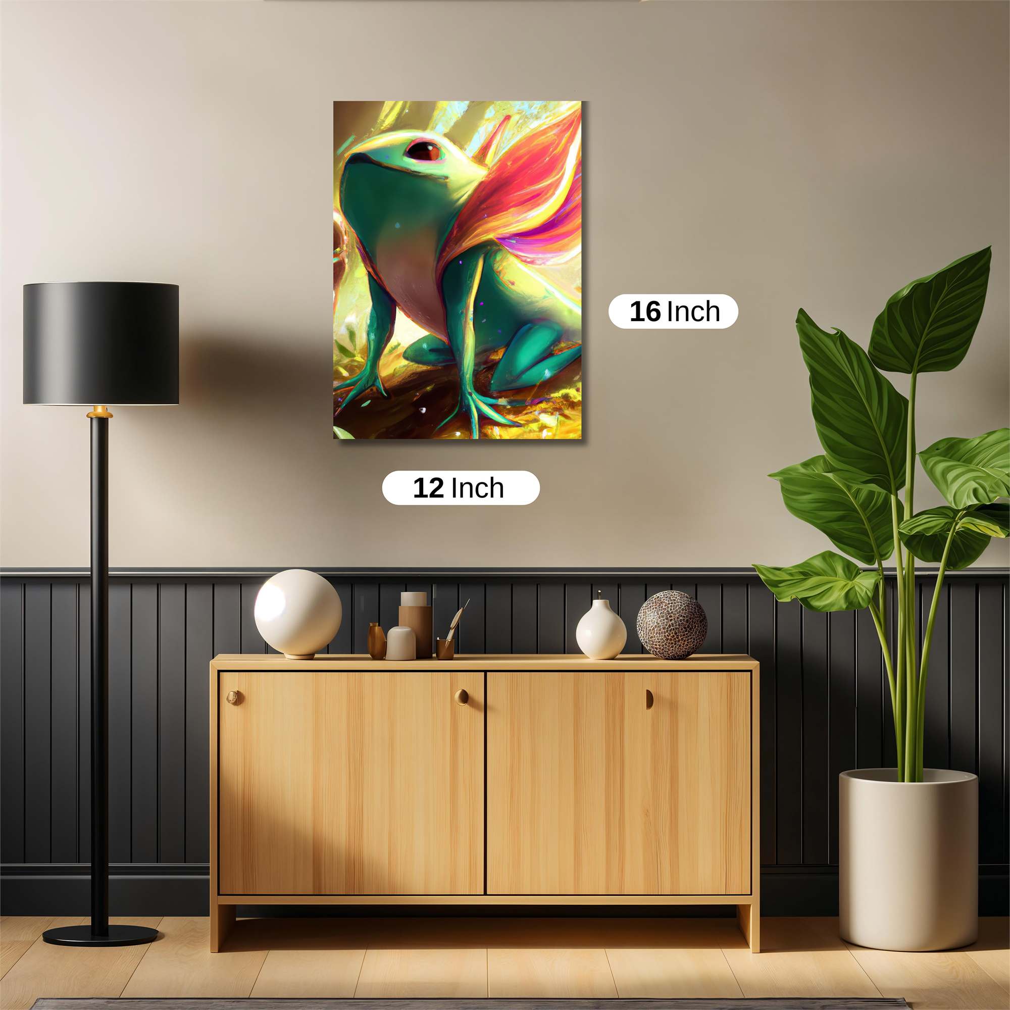 Frog Fantasia Safe Wall Magnetic / M