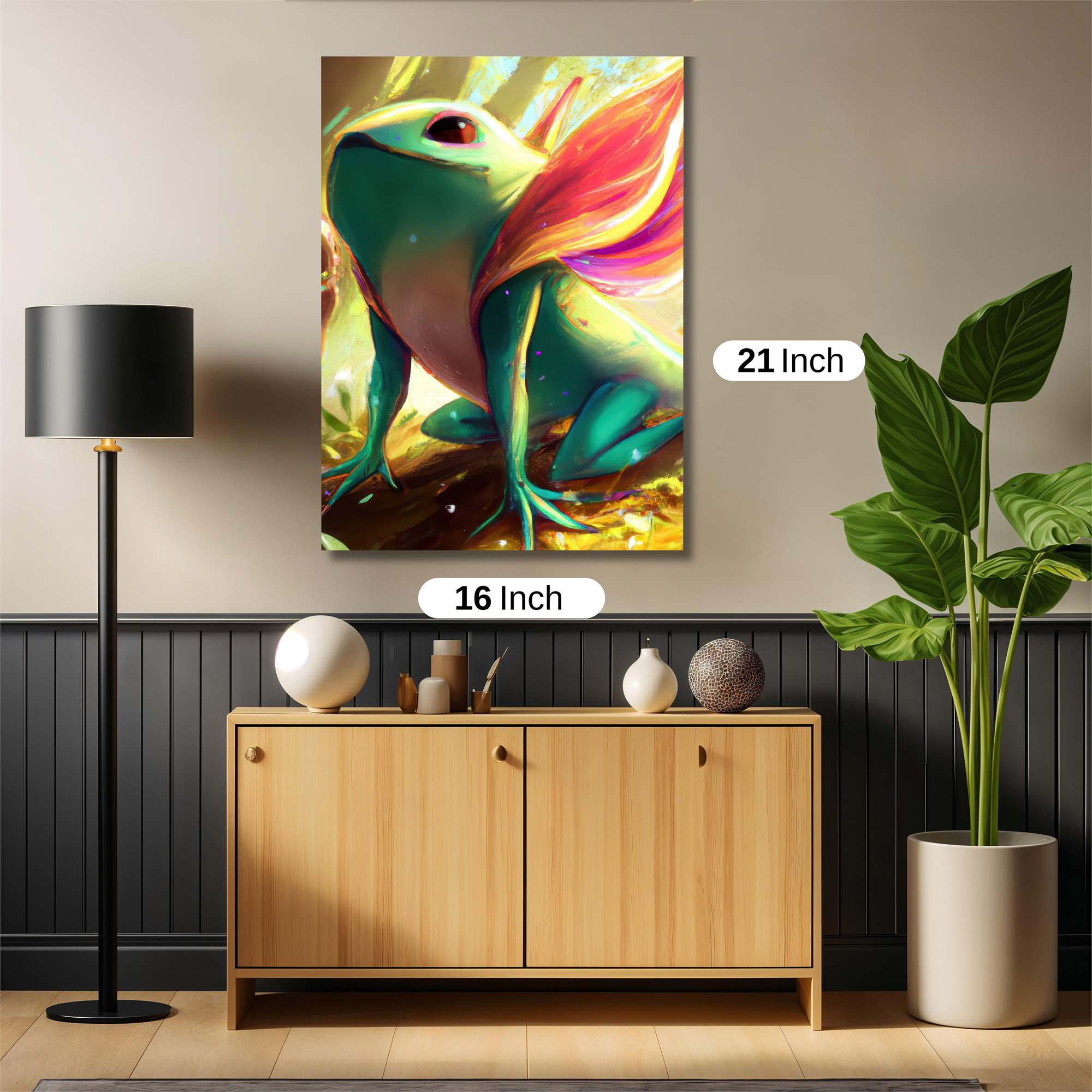 Frog Fantasia Safe Wall Magnetic / M