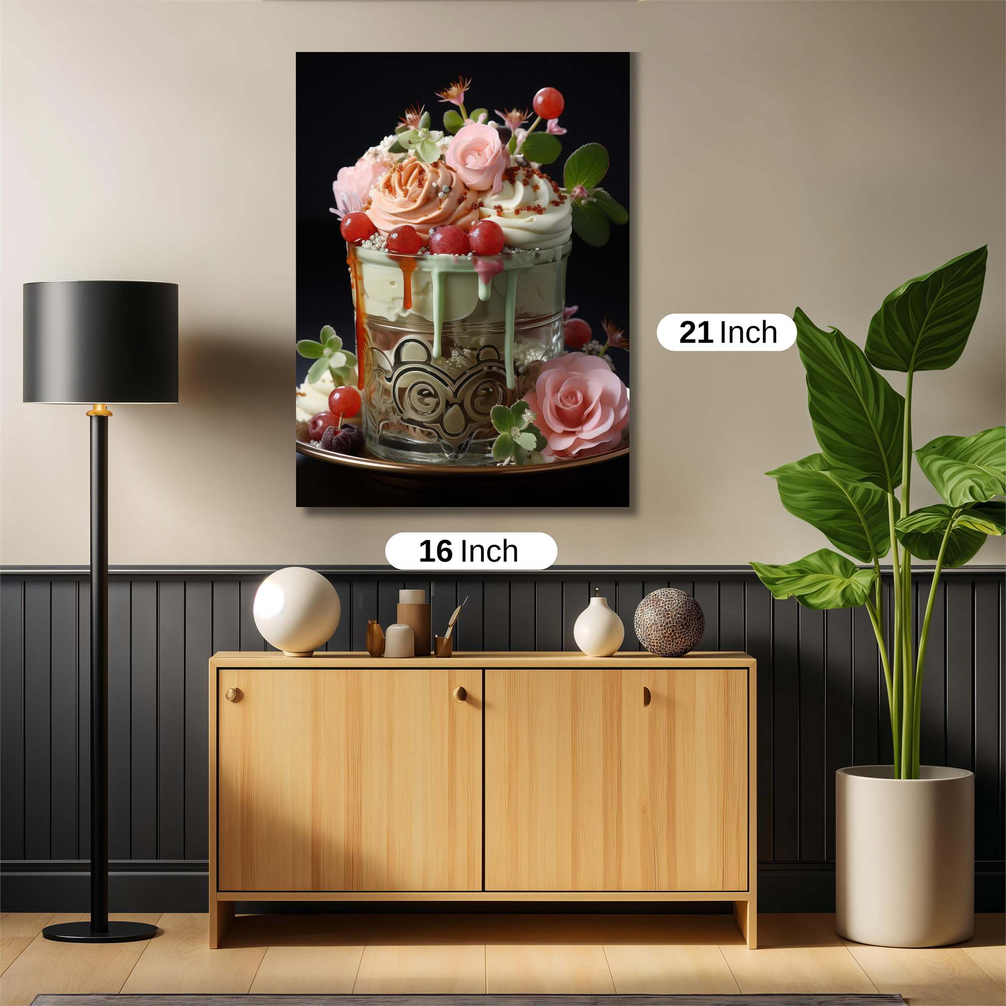 Floral Delight Safe Wall Magnetic / M