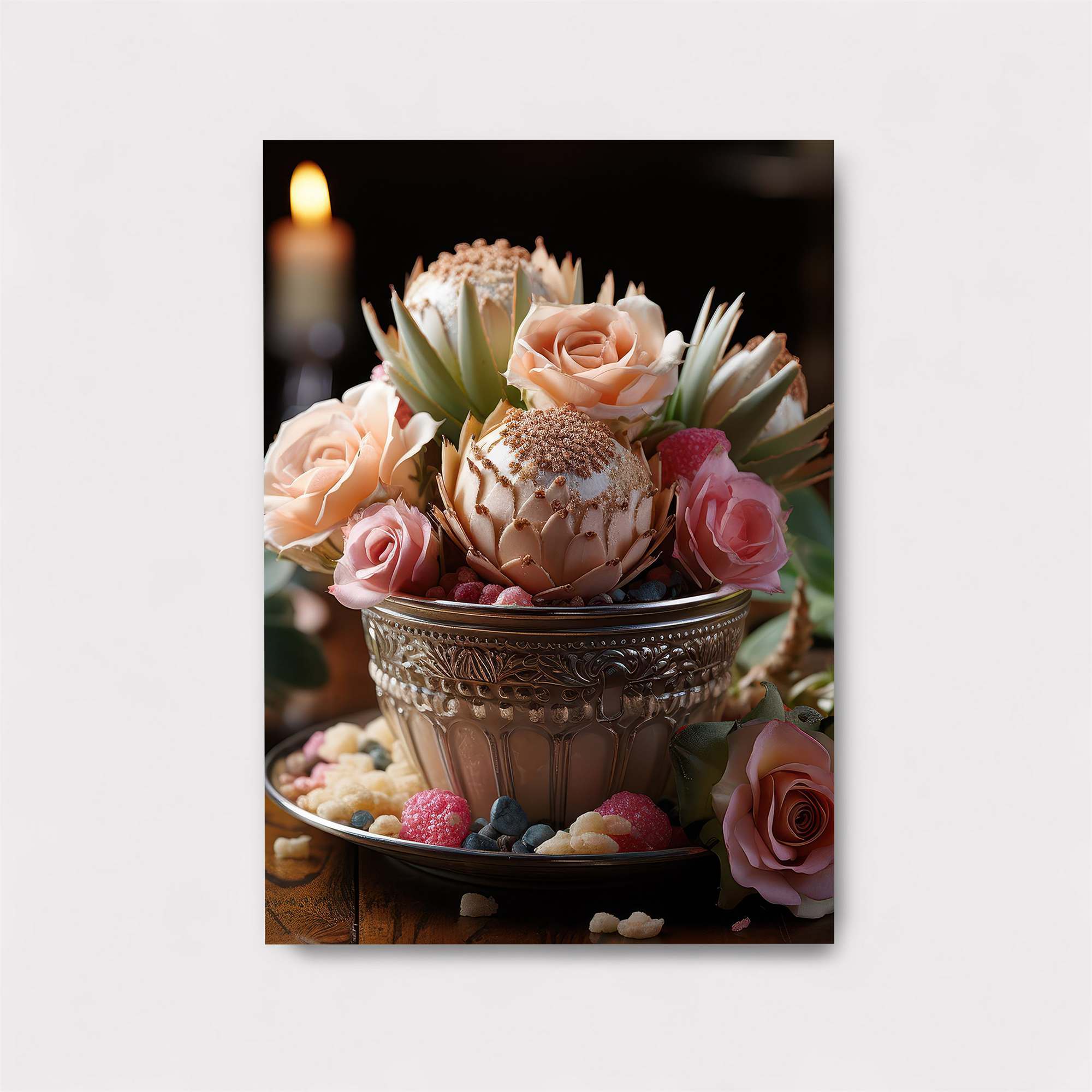 Floral Enchantment Safe Wall Magnetic / M