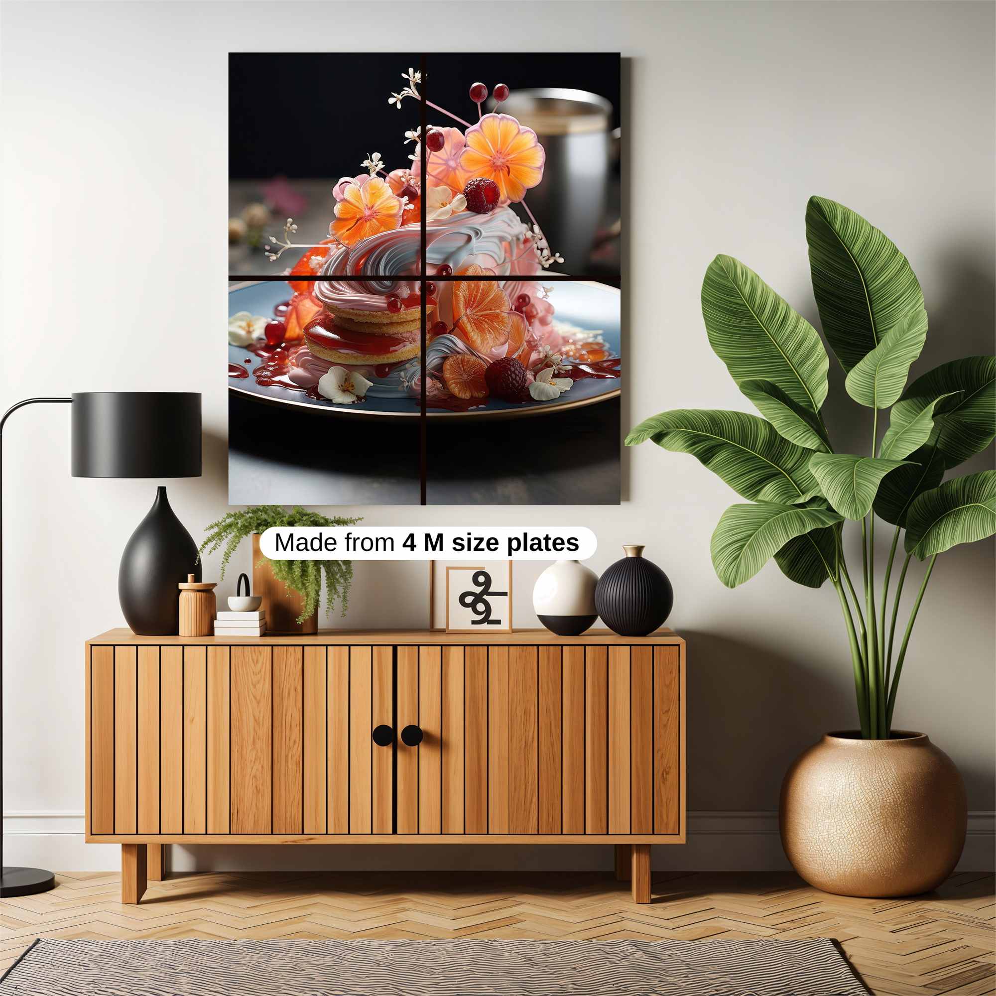 Floral Feast Safe Wall Magnetic / M