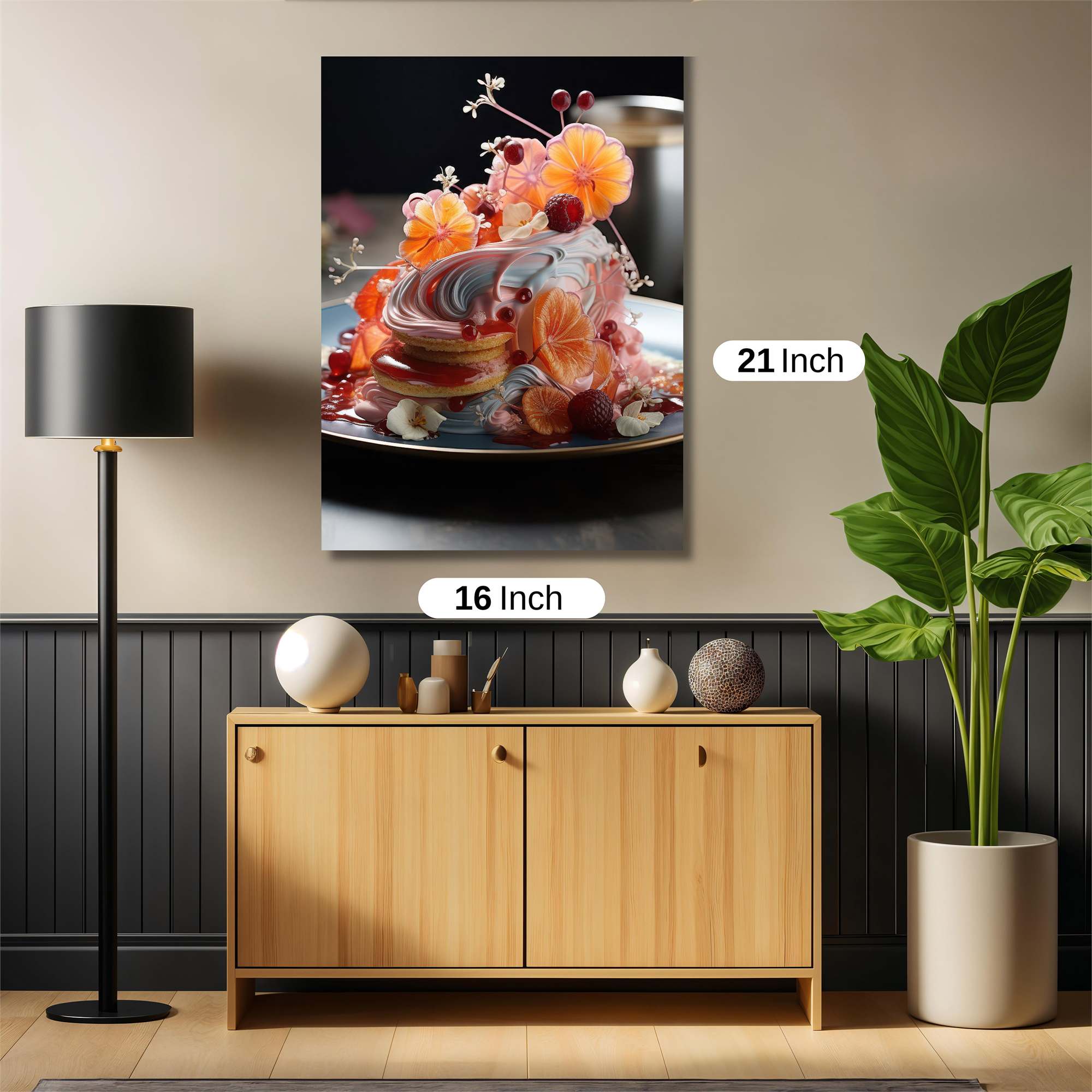 Floral Feast Safe Wall Magnetic / M