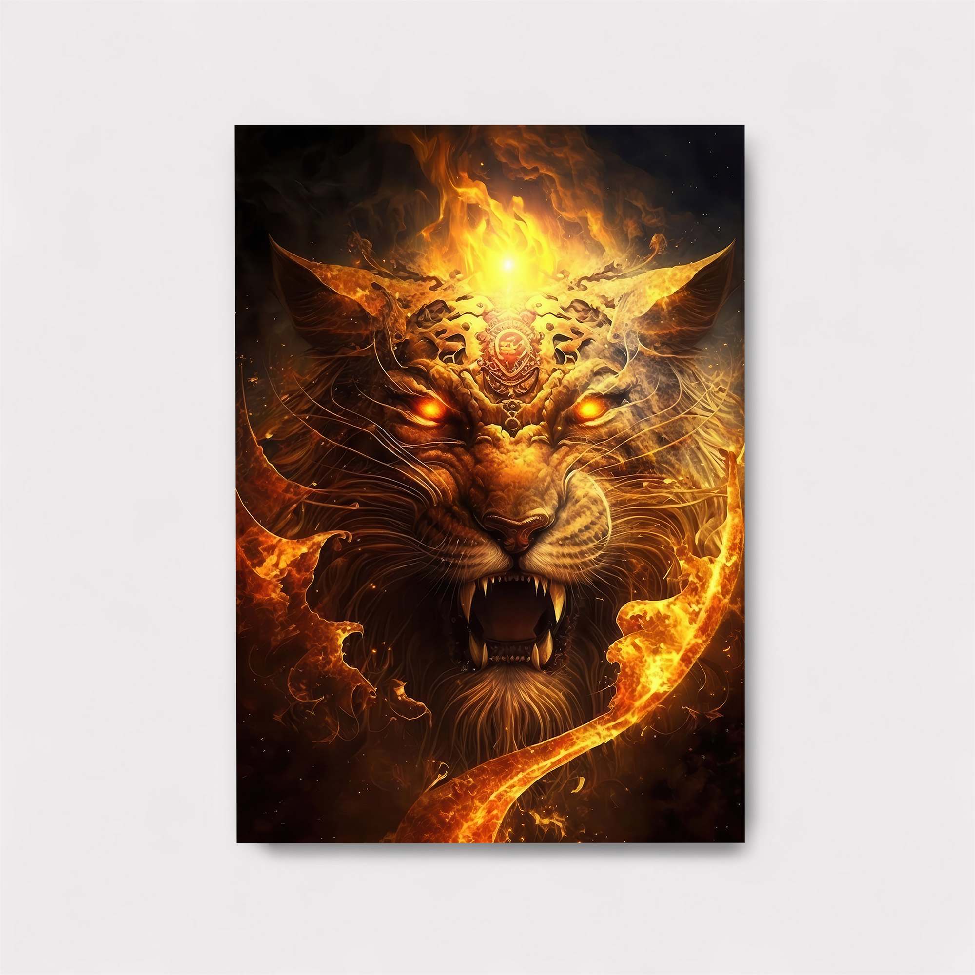 Fiery Majesty Safe Wall Magnetic / M