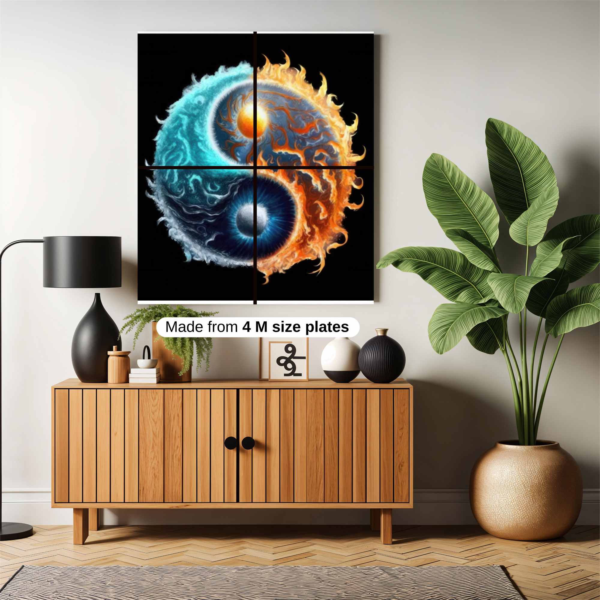 YinYang Blaze Safe Wall Magnetic / M