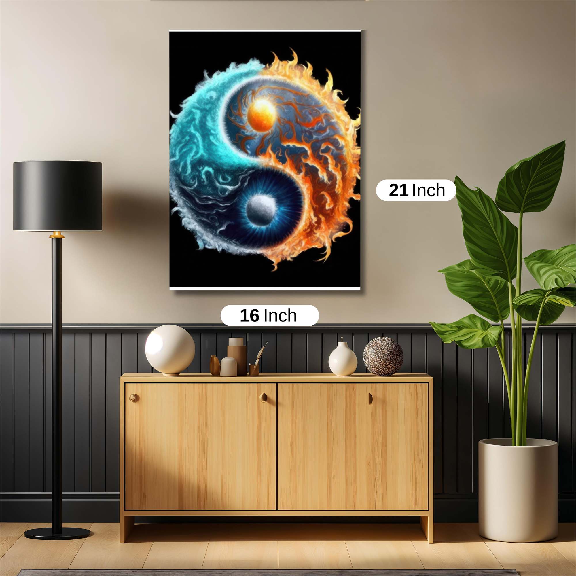YinYang Blaze Safe Wall Magnetic / M