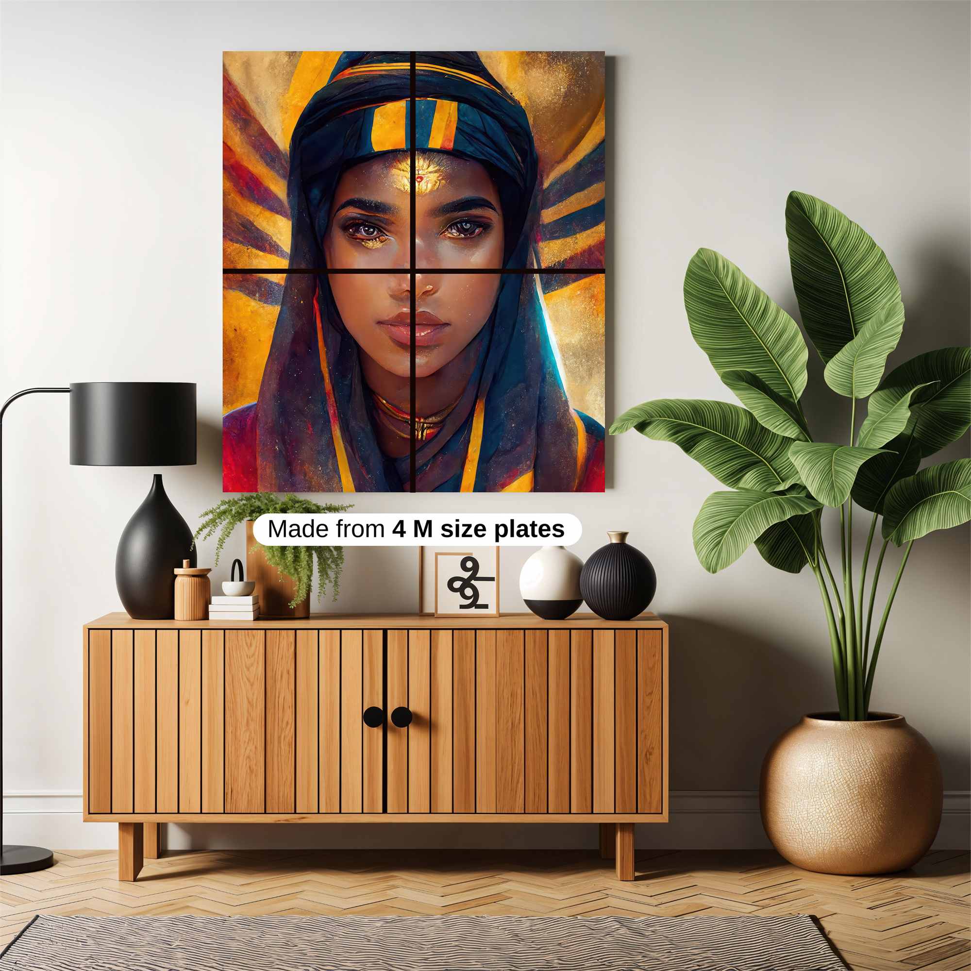 Golden Serenity Safe Wall Magnetic / M