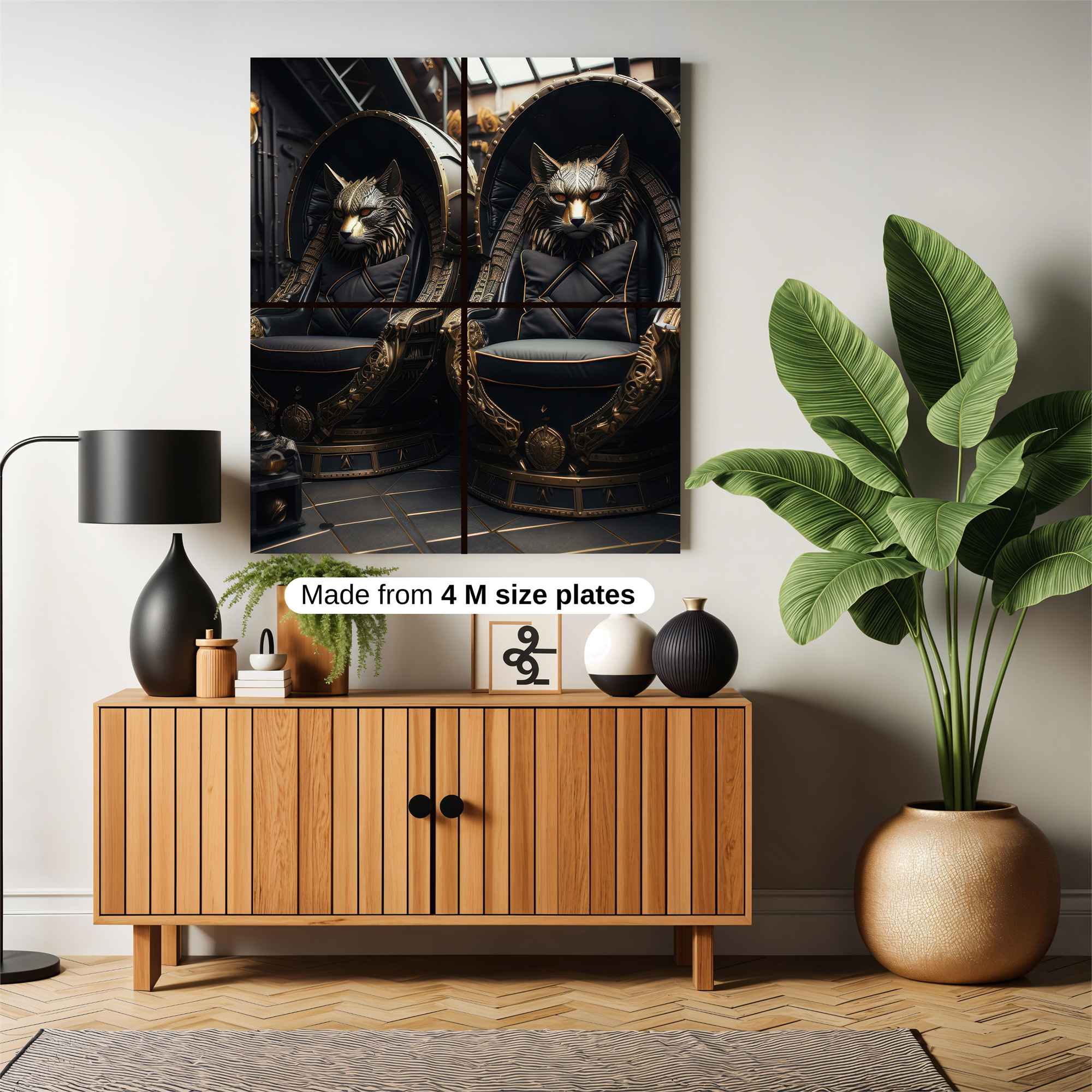 Wolfen Thrones Safe Wall Magnetic / M