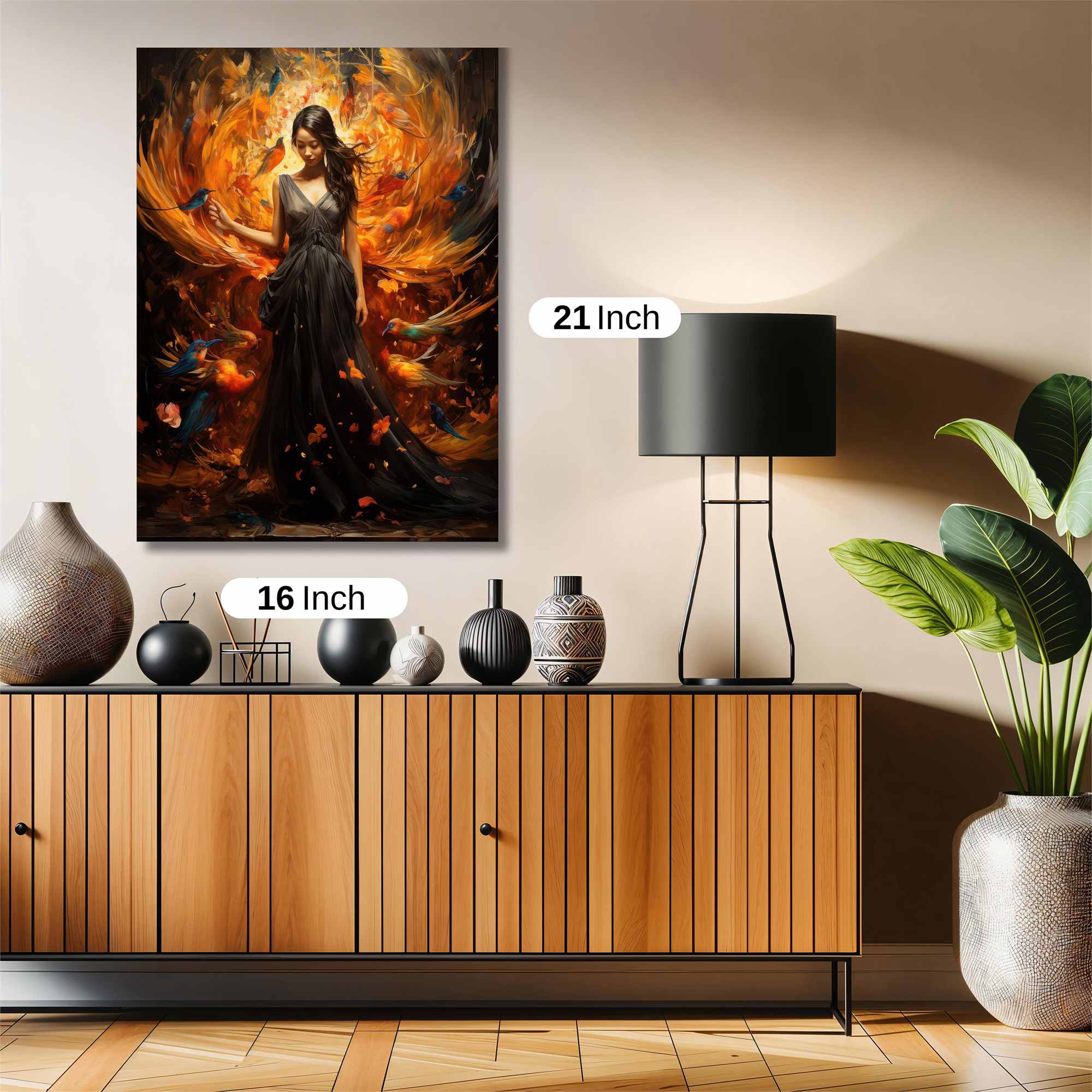 Phoenix Rebirth Safe Wall Magnetic / M