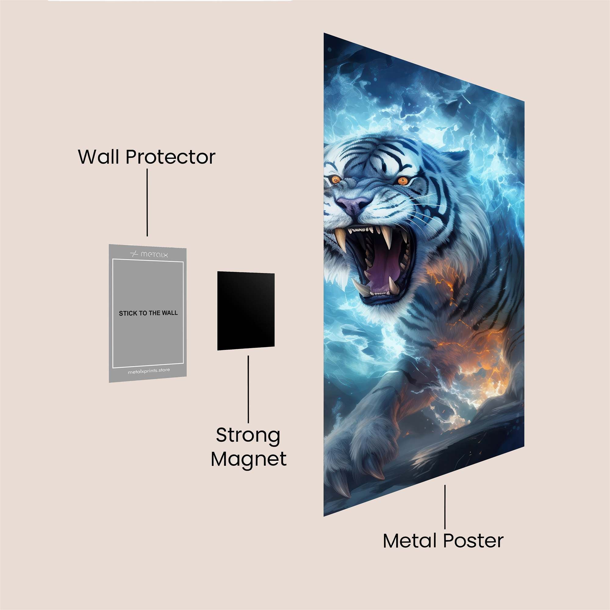 Frost Fury Safe Wall Magnetic / M