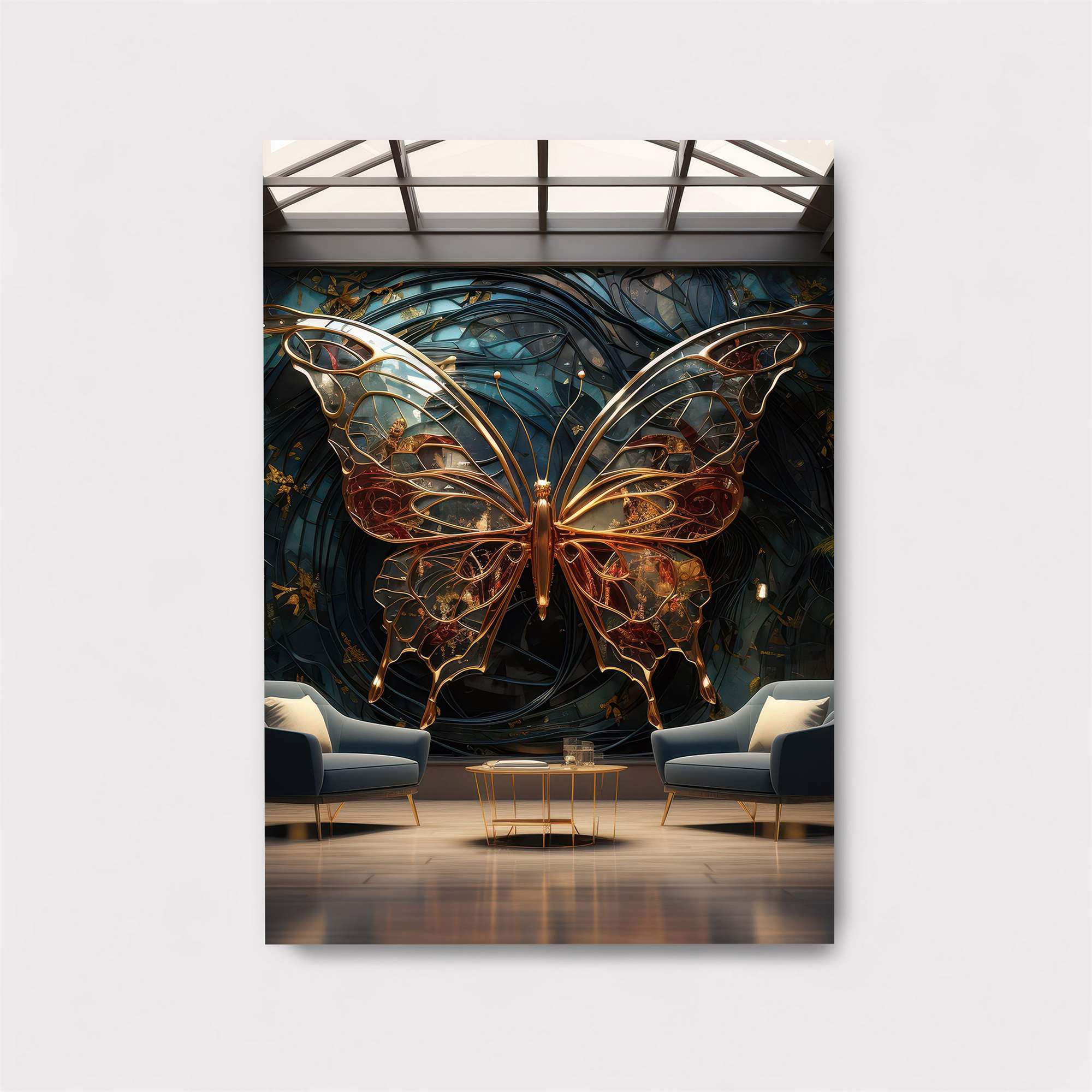 Butterfly Enigma Safe Wall Magnetic / M