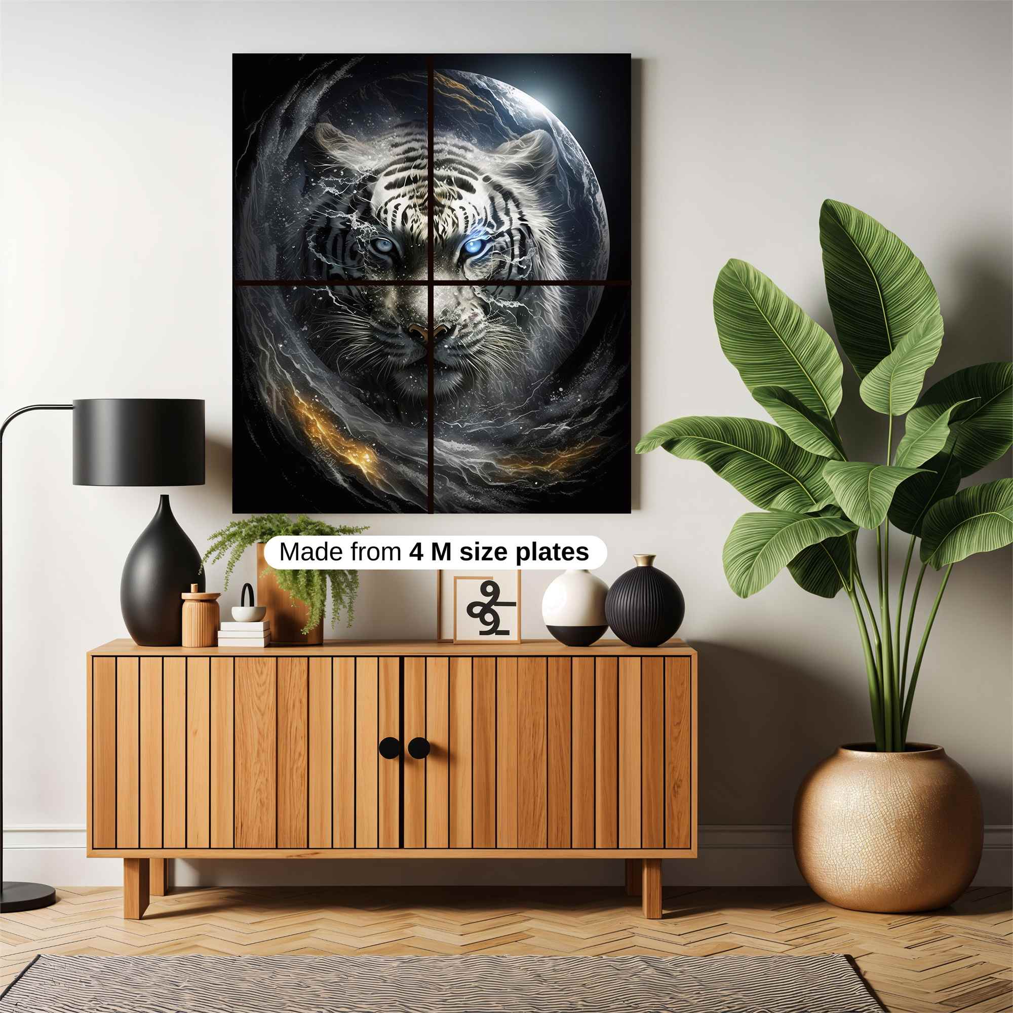 Tiger Celestial Safe Wall Magnetic / M