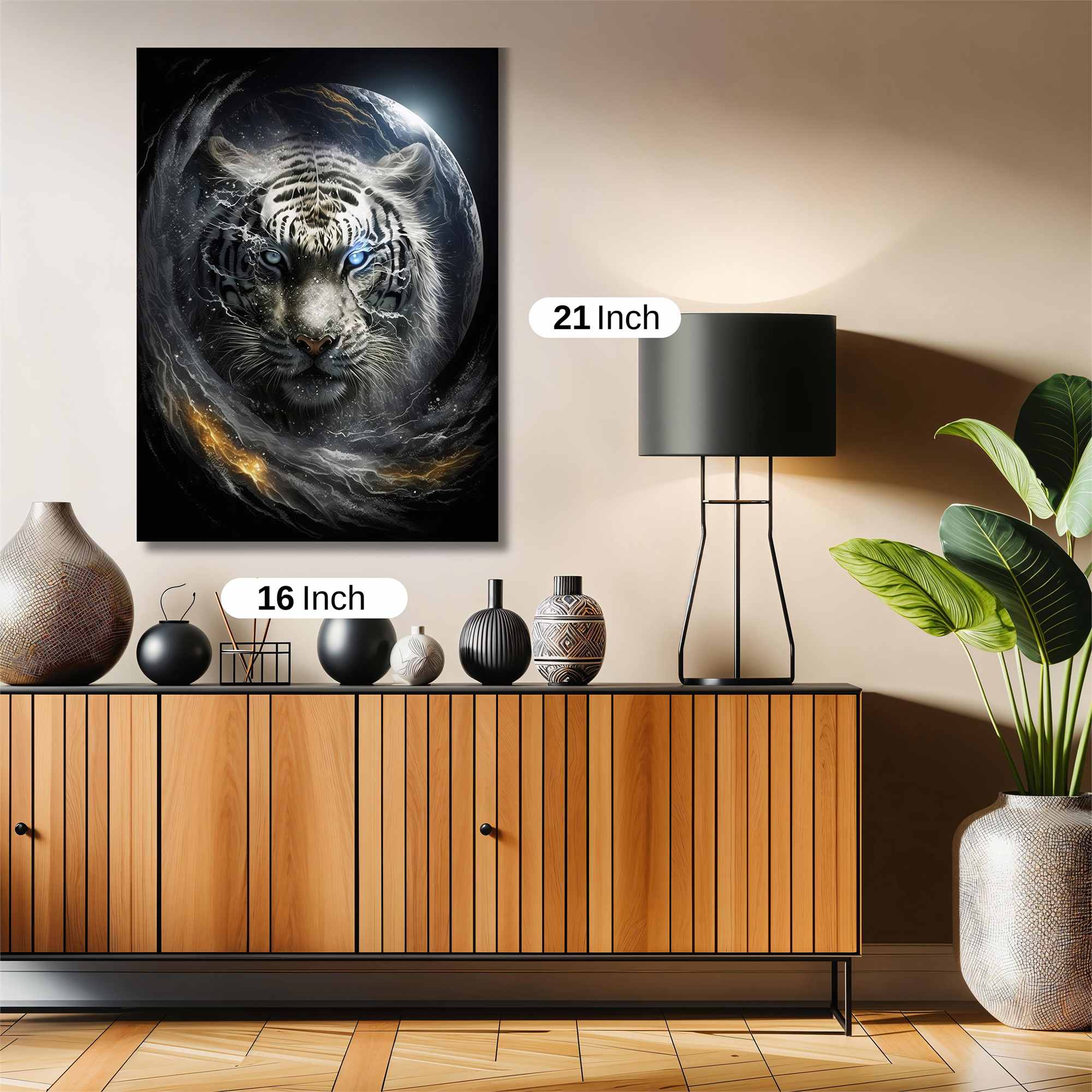 Tiger Celestial Safe Wall Magnetic / M