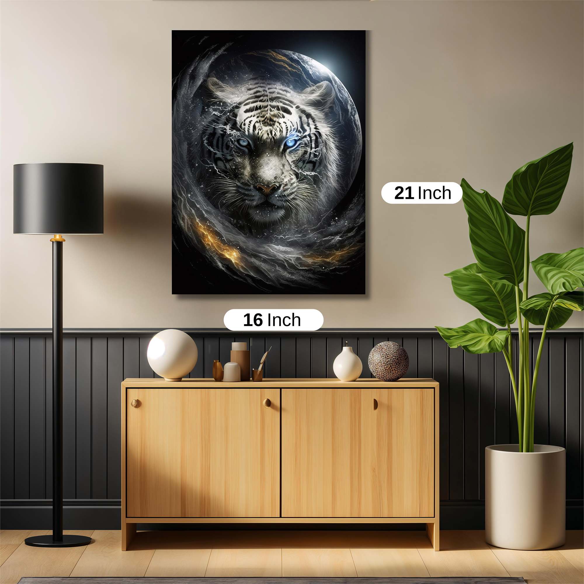 Tiger Celestial Safe Wall Magnetic / M